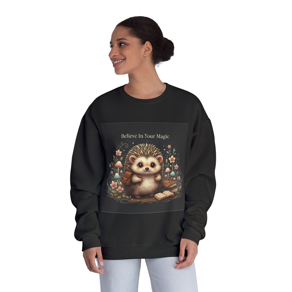 Hedgehog Crewneck Sweatshirt – Believe in Your Magic