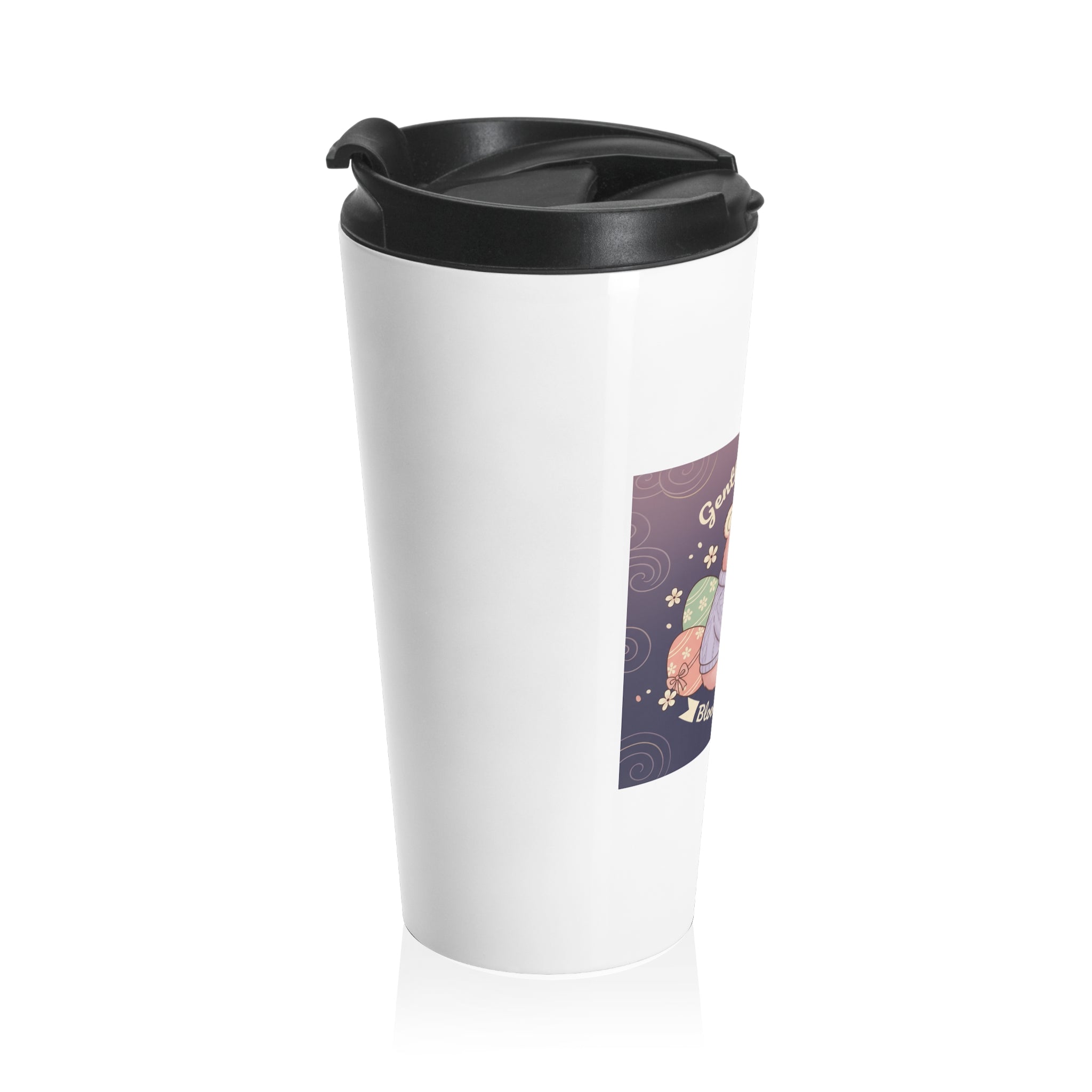 Bear Travel Mug – Gentle Strength Bloom Thrive