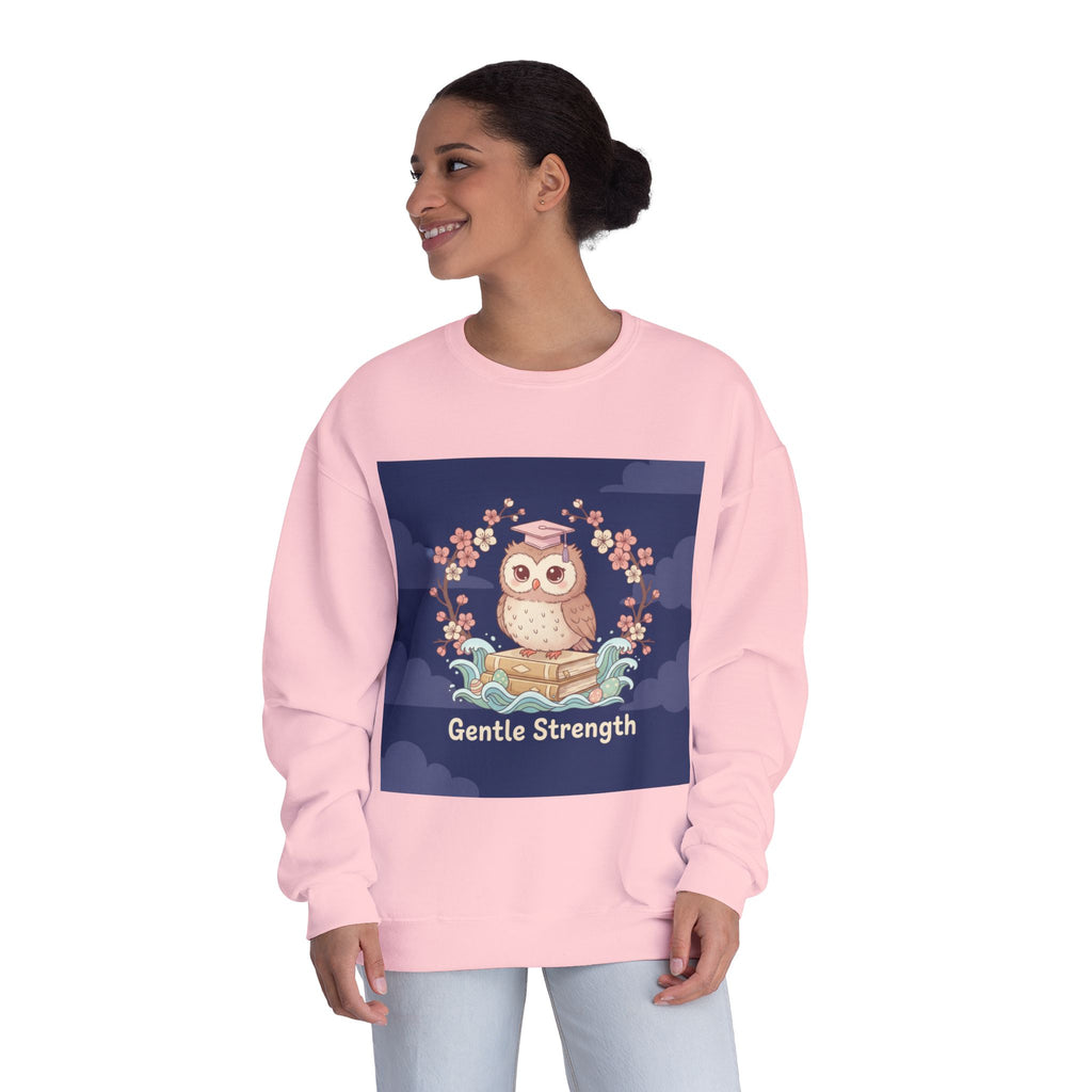 Owl Crewneck Sweatshirt – Gentle Strength