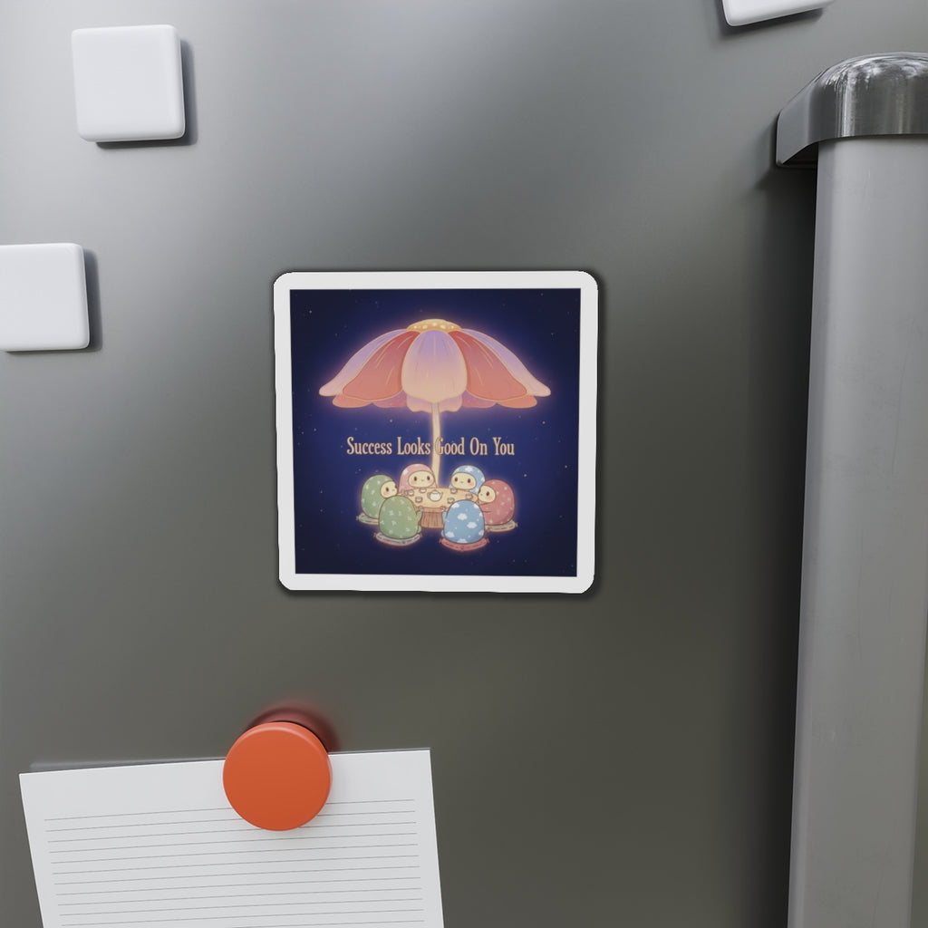 Tiny Chibi Creatures Die-Cut Magnet – Success Looks Good on You