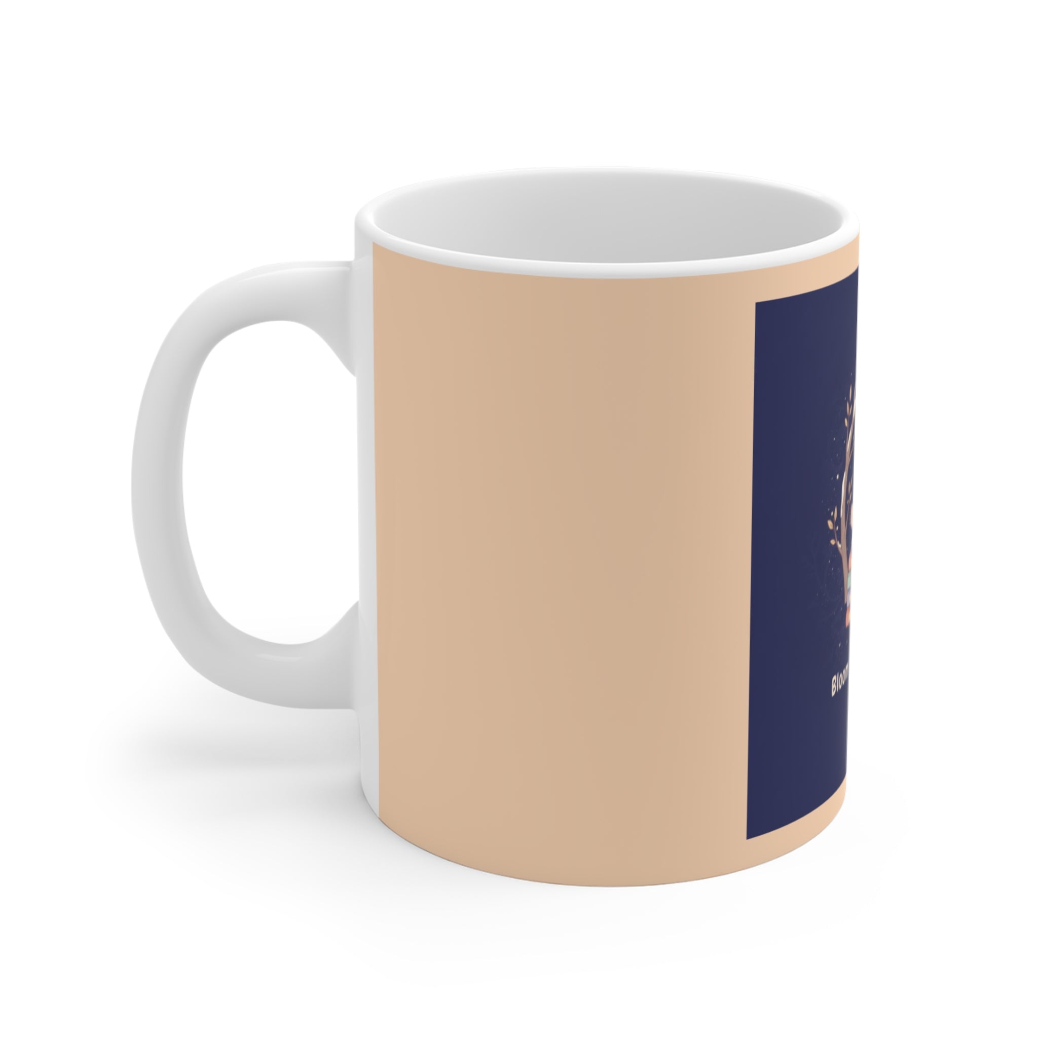 Rabbit Mug 11oz – Bloom at Your Own Pace