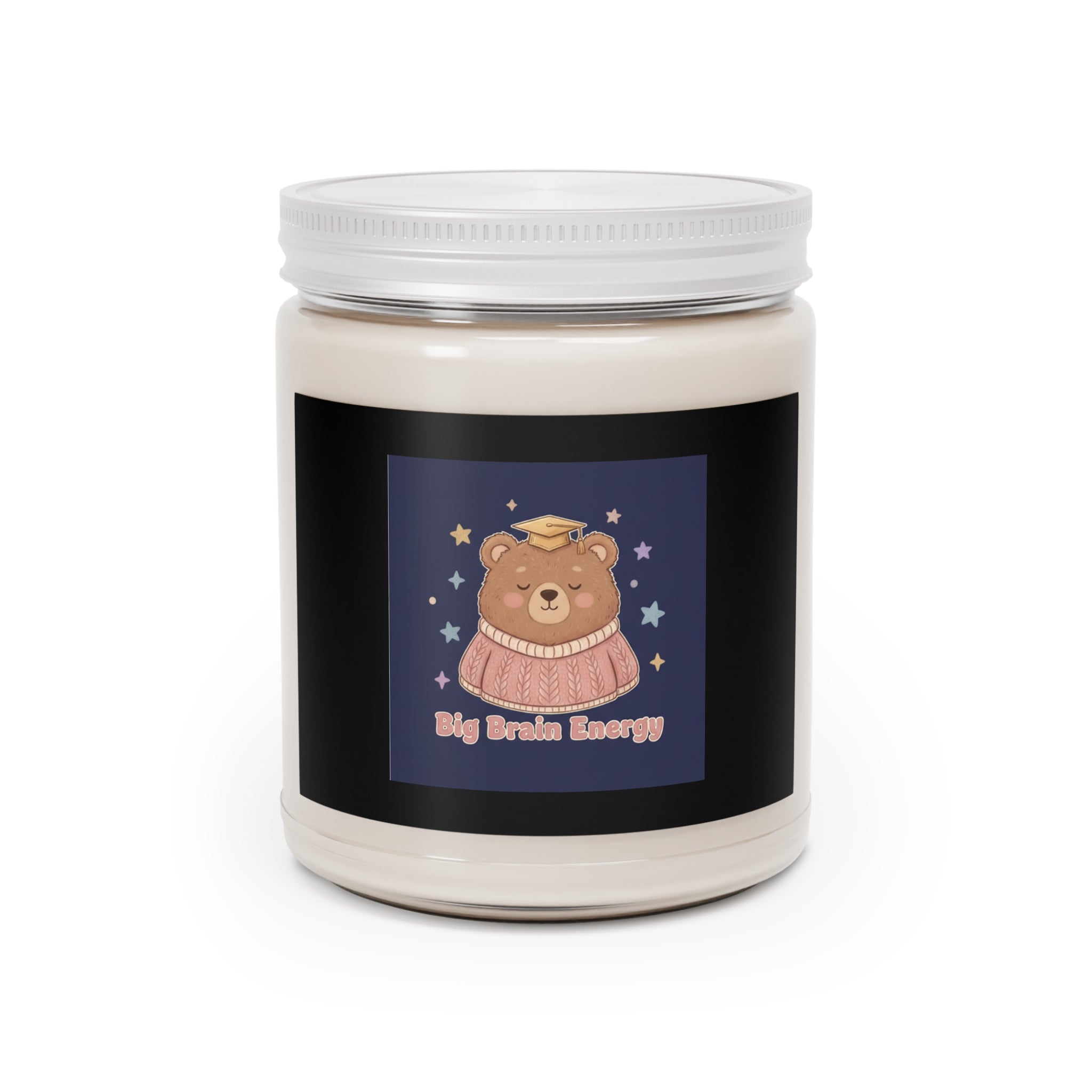 Bear Scented Candle – Big Brain Energy