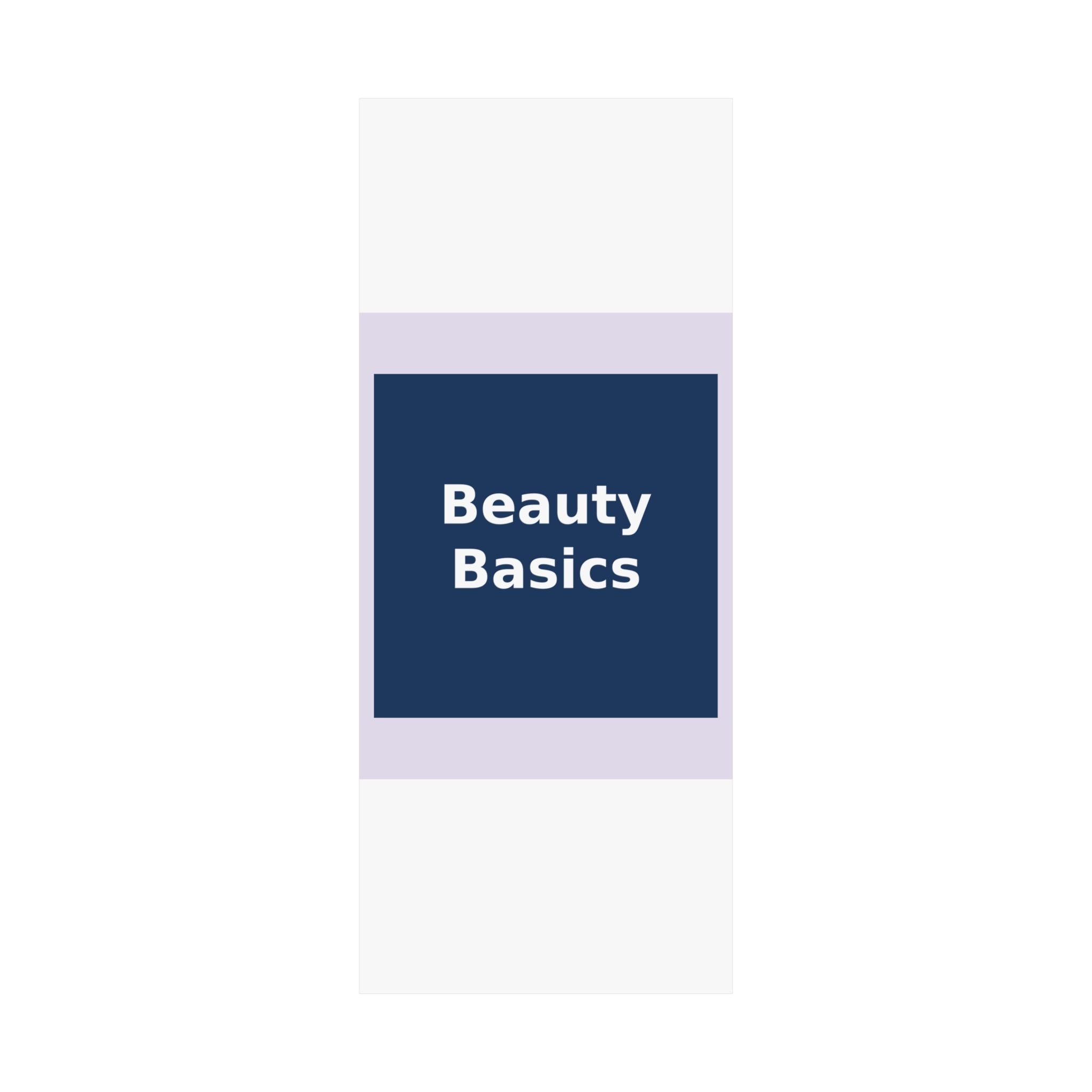 "Beauty Basics" Black Cat Poster | College Girl Gift | Fashion | KayKay Classics
