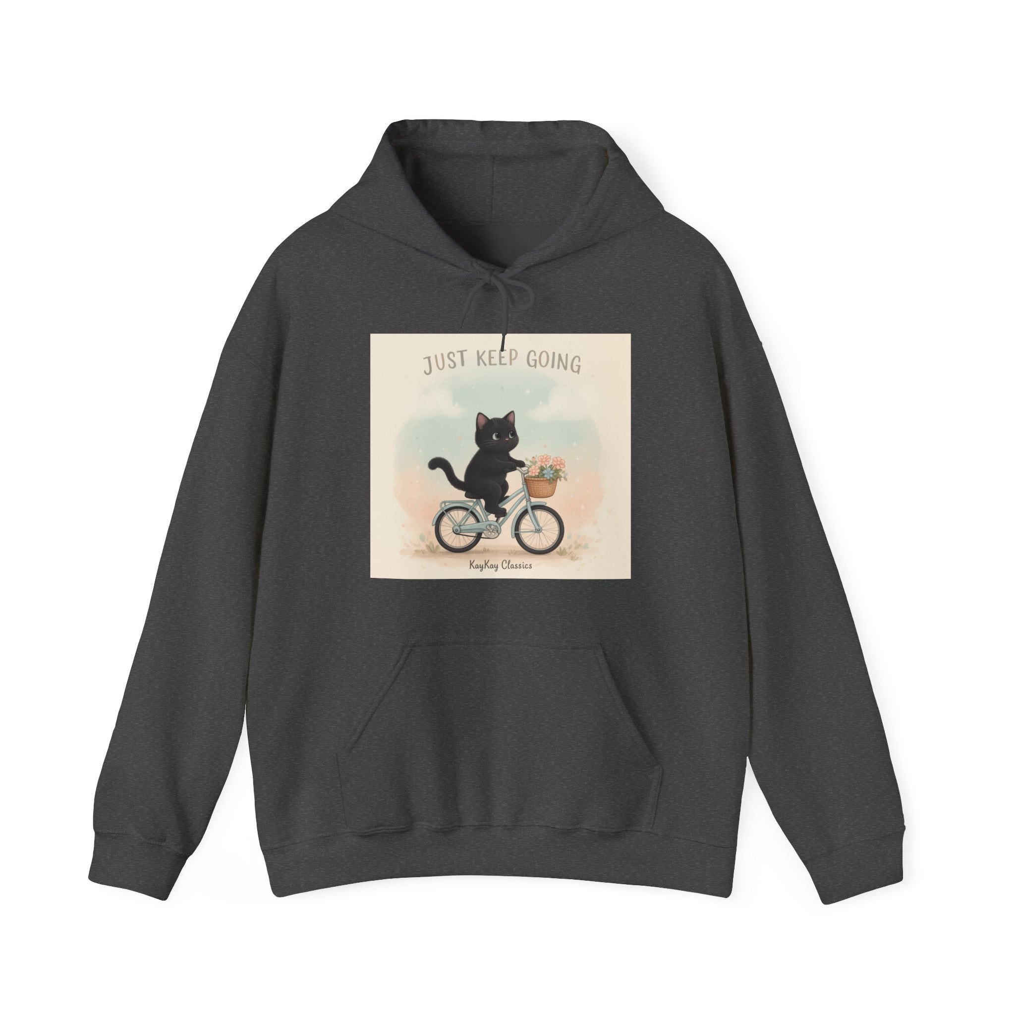 "Design" Black Cat Hoodie | College Girl Gift | Fashion | KayKay Classics