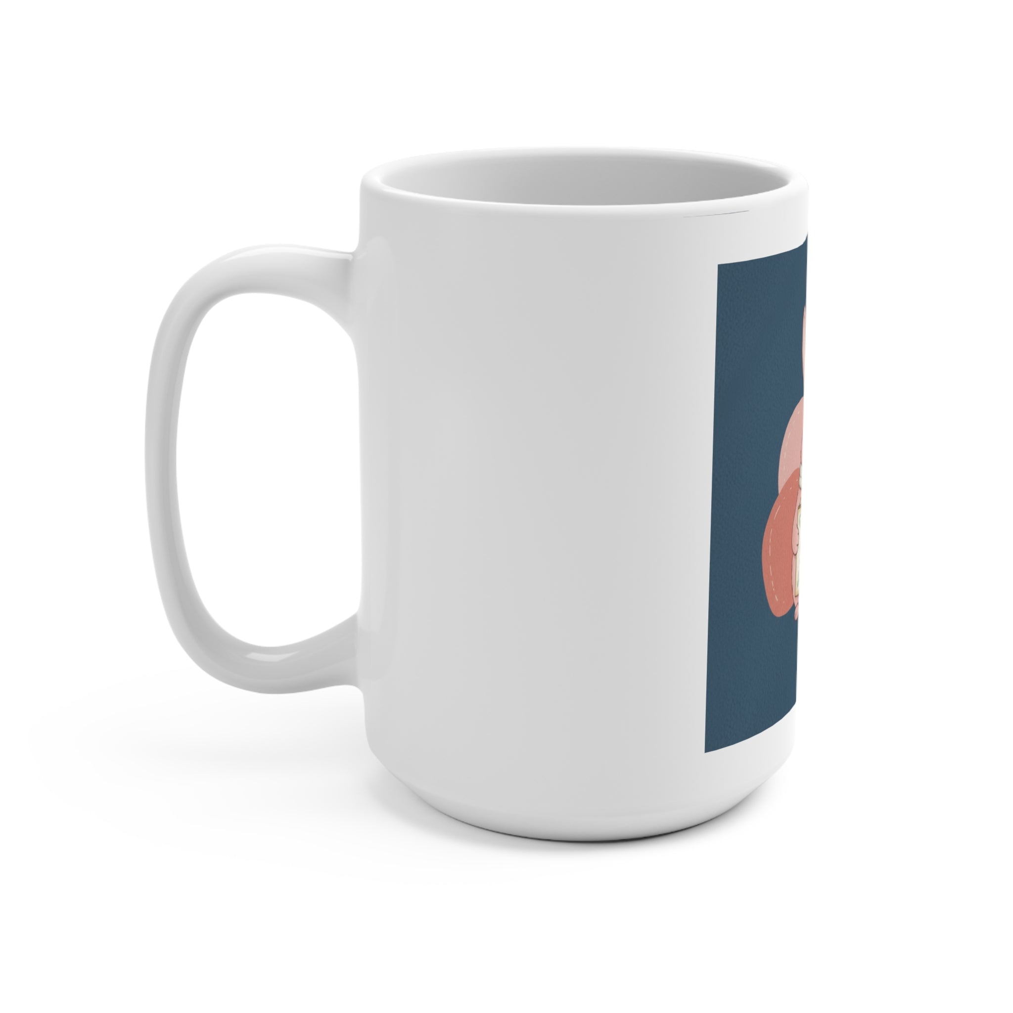 Bunny Mug 15oz – Bloom at Your Own Pace