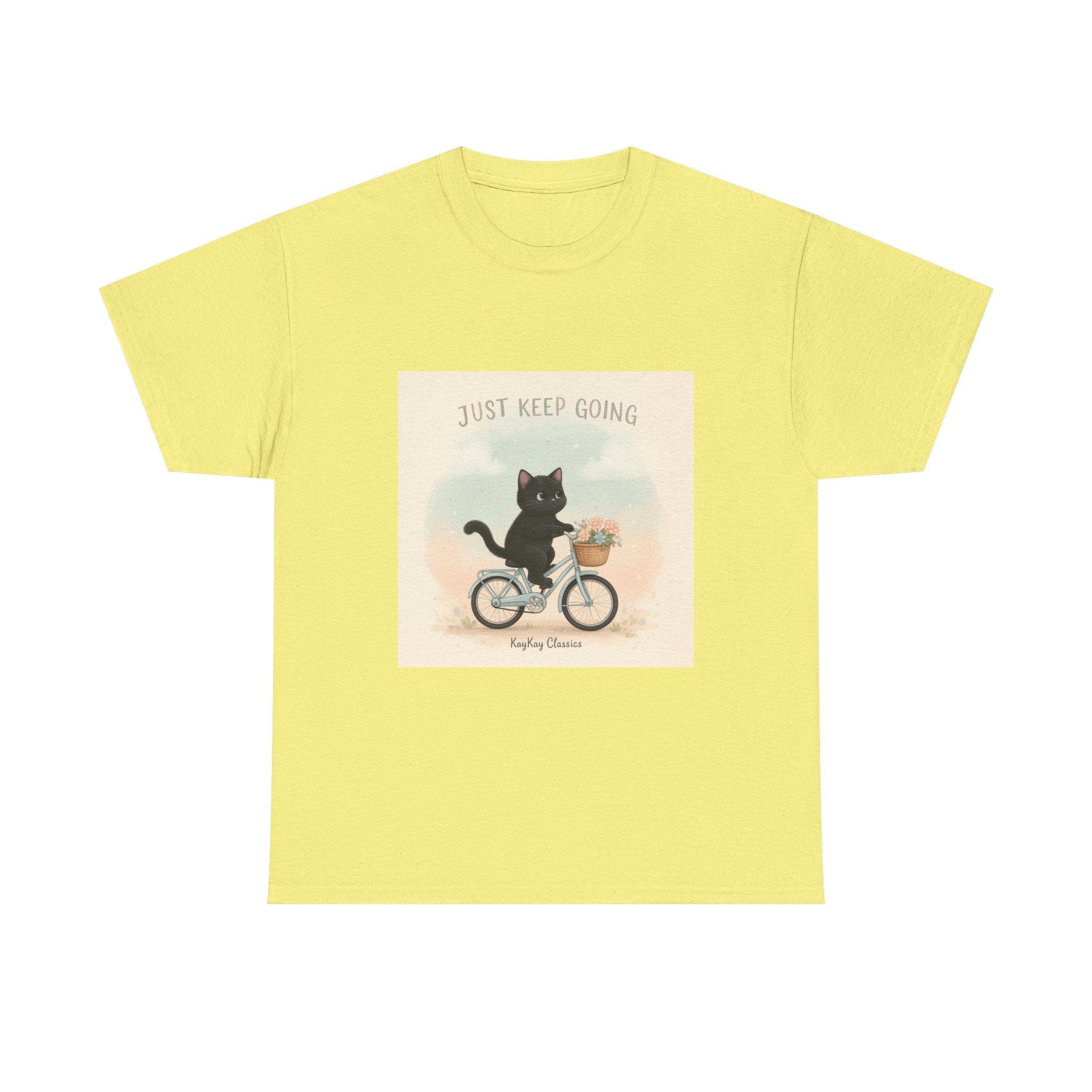 "Design" Black Cat Kids Tee | College Girl Gift | Fashion | KayKay Classics