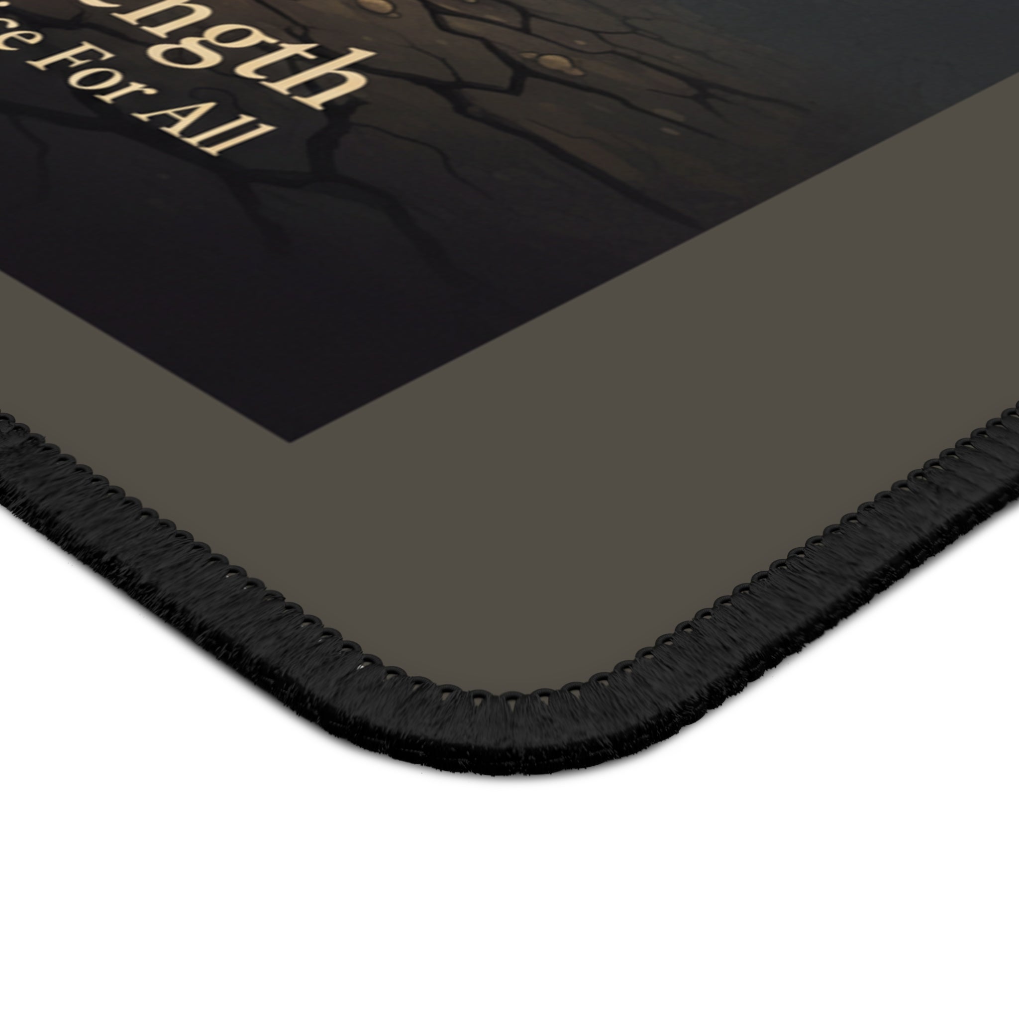 Bunny Mouse Pad – Gentle Strength Liberty and Justice for