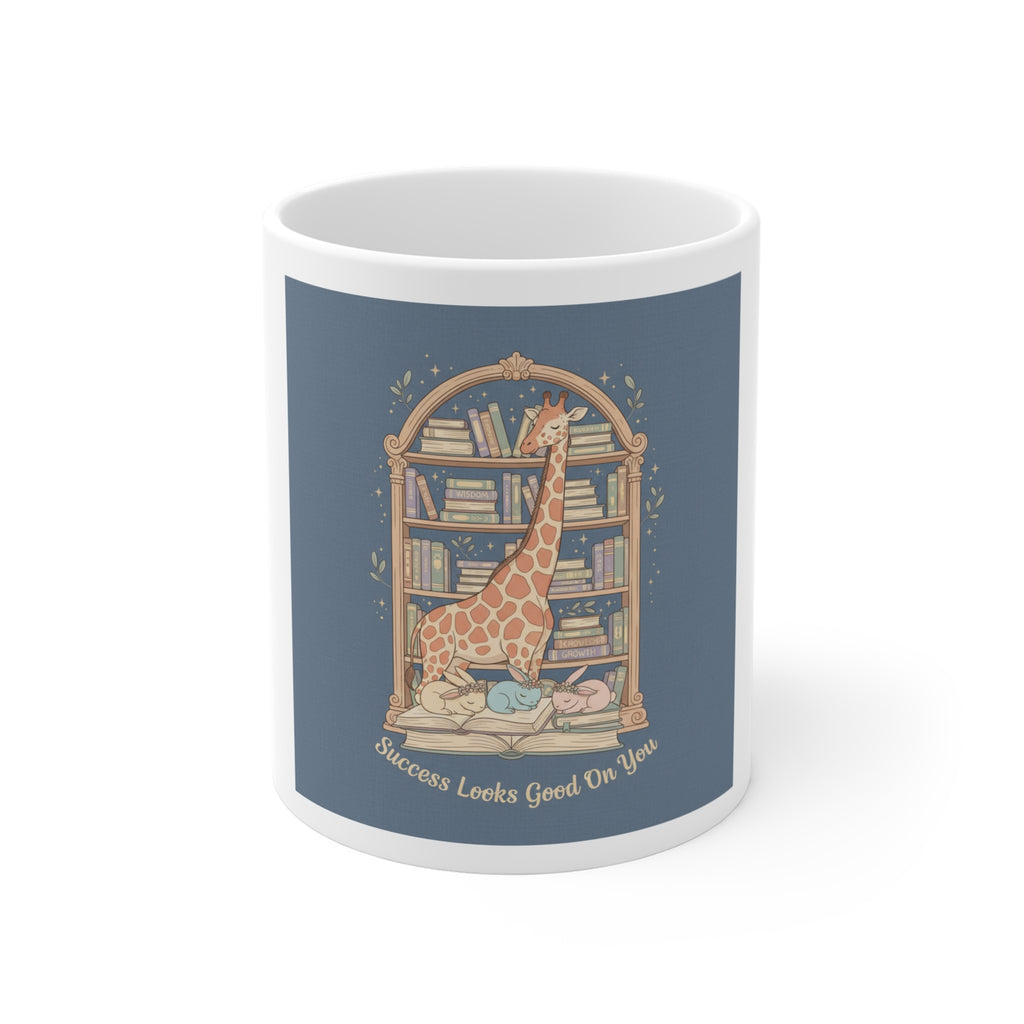 Success Looks Good On You Giraffe Mug 11oz