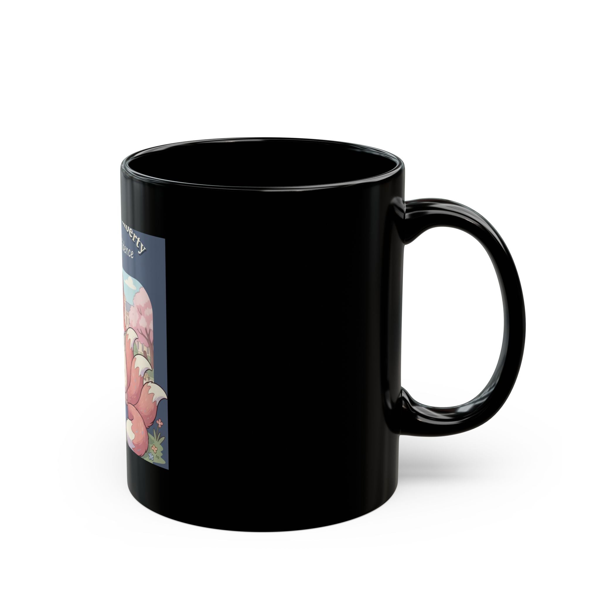 Kitsune Black Mug 11oz – Daughters of Liberty