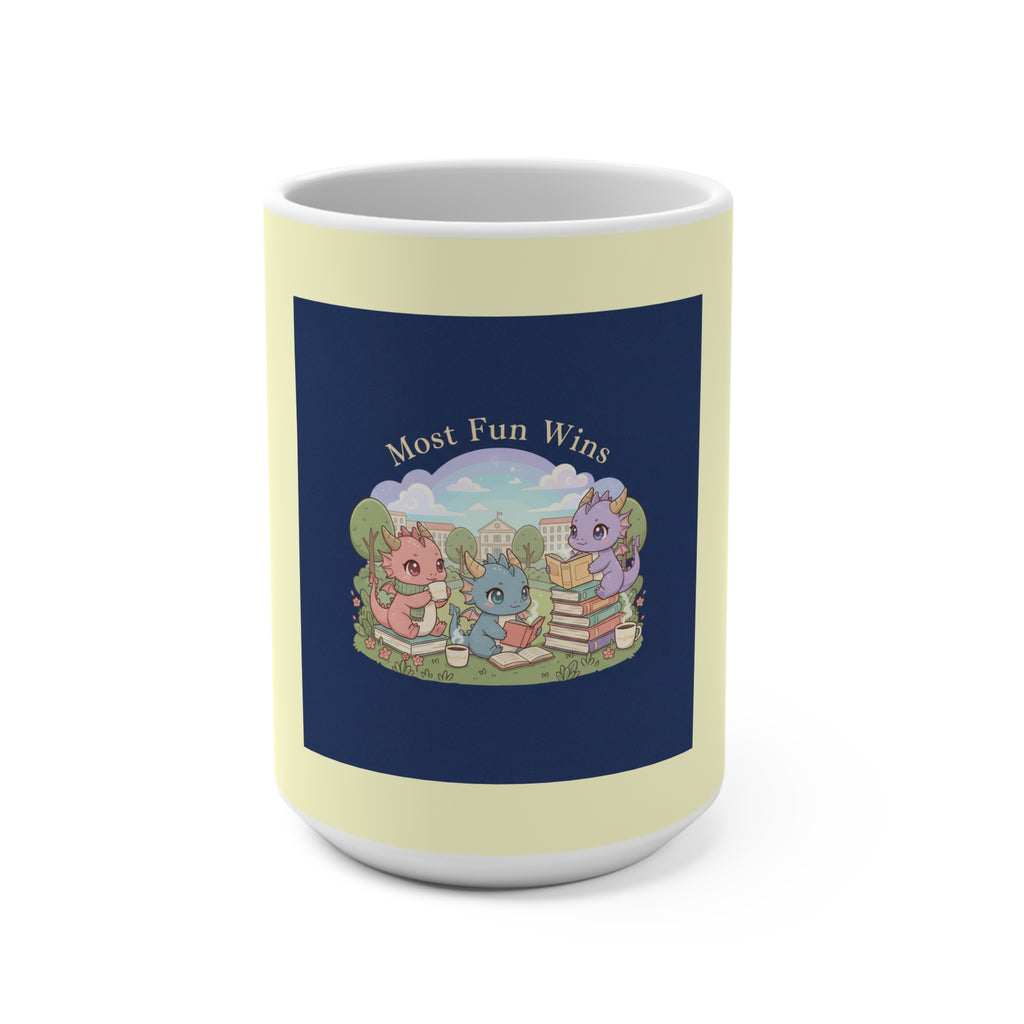 Baby Dragons Mug 15oz – Most Fun Wins
