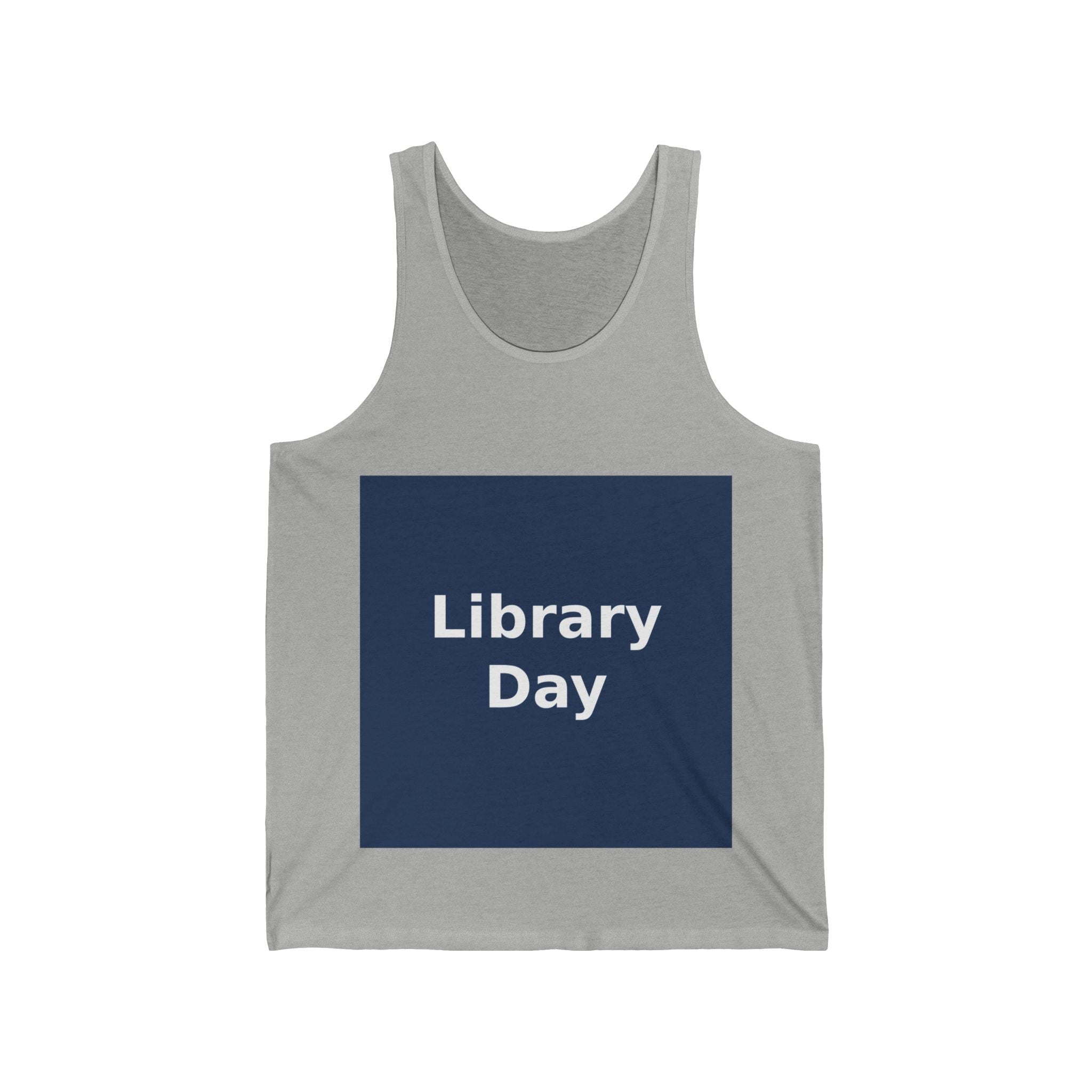 "Library Day" Black Cat Tank Top | College Girl Gift | Fashion | KayKay Classics