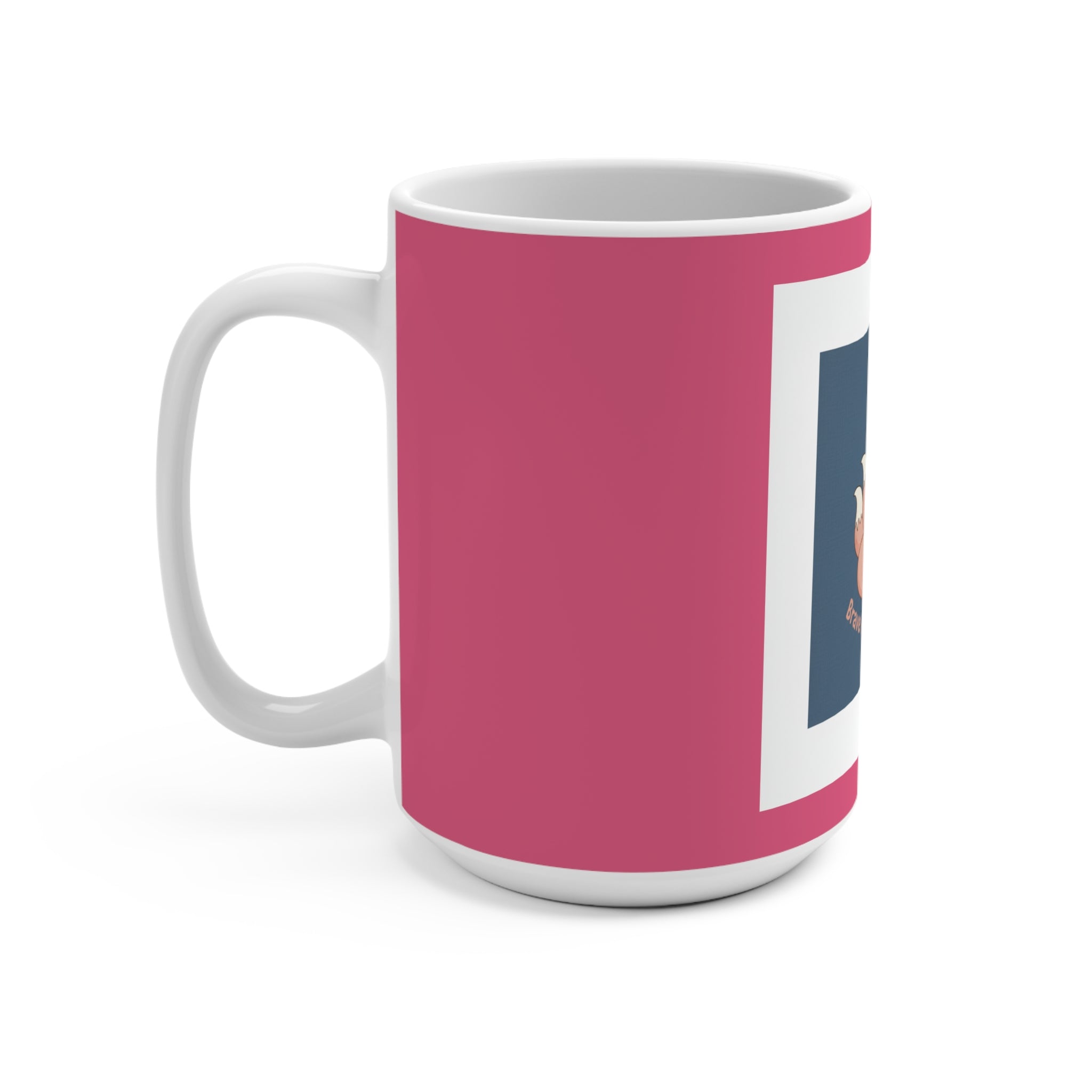 Fox Mug 15oz – Brave Runs in Her Blood