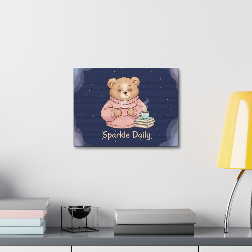 Bear Canvas Print – Sparkle Daily