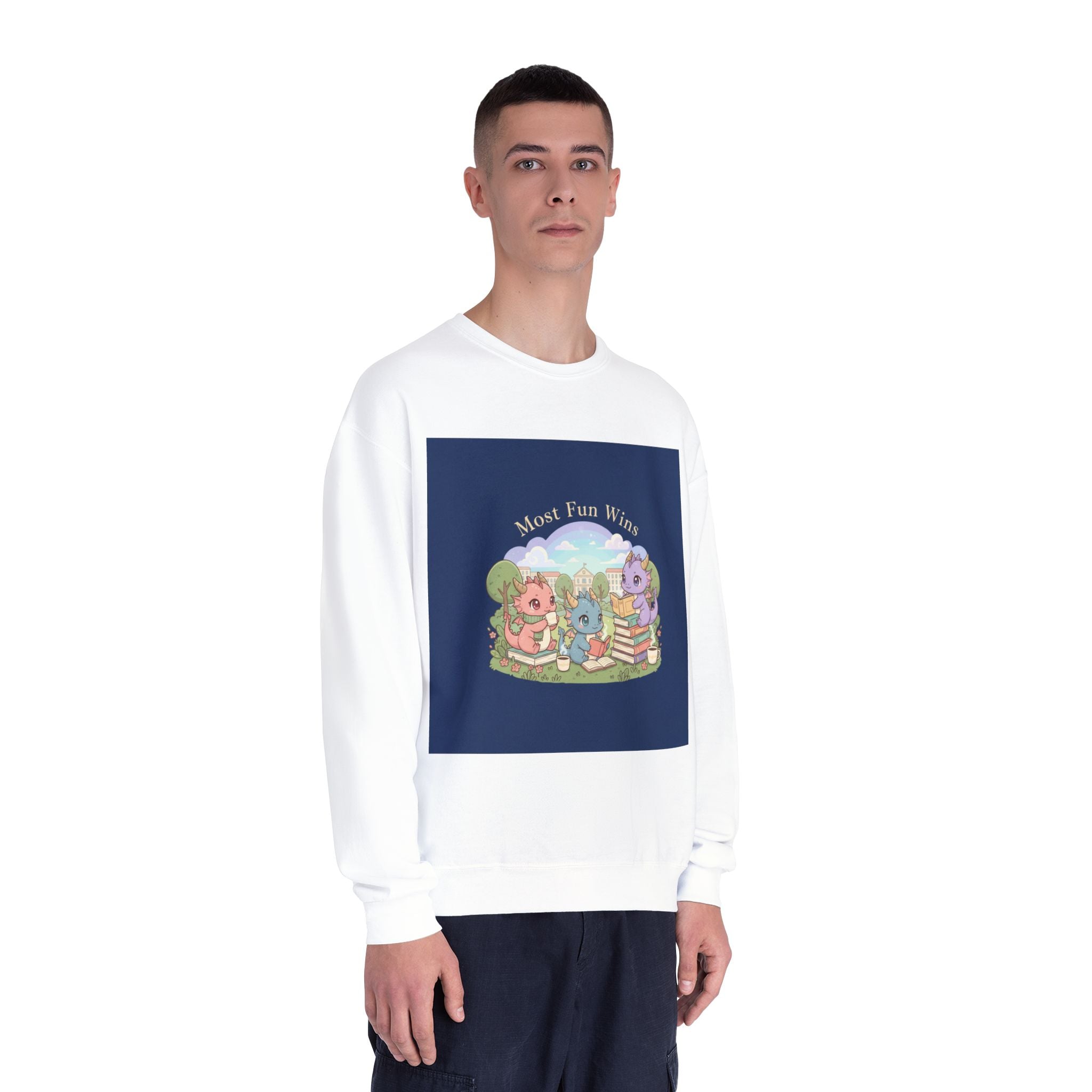 Baby Dragons Crewneck Sweatshirt – Most Fun Wins