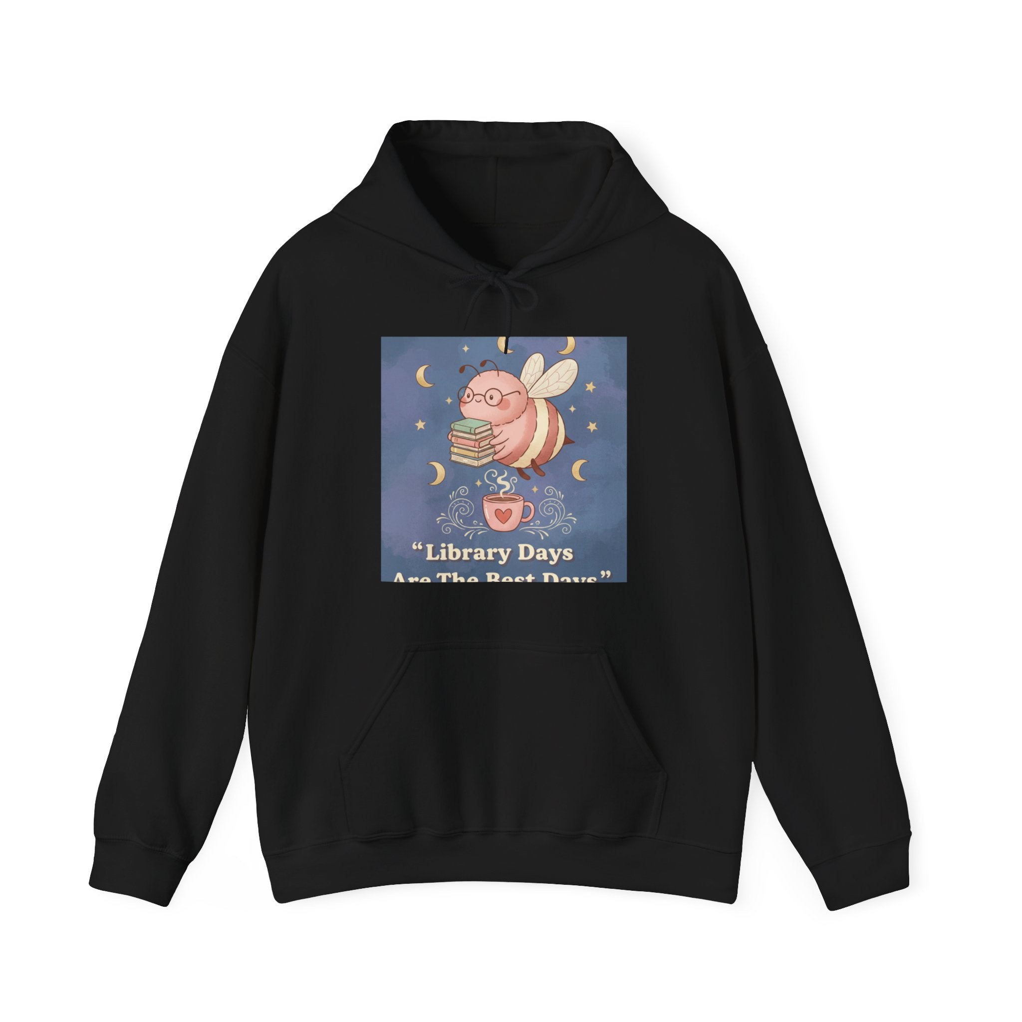 Bee Hoodie – Library Days Are the Best Days