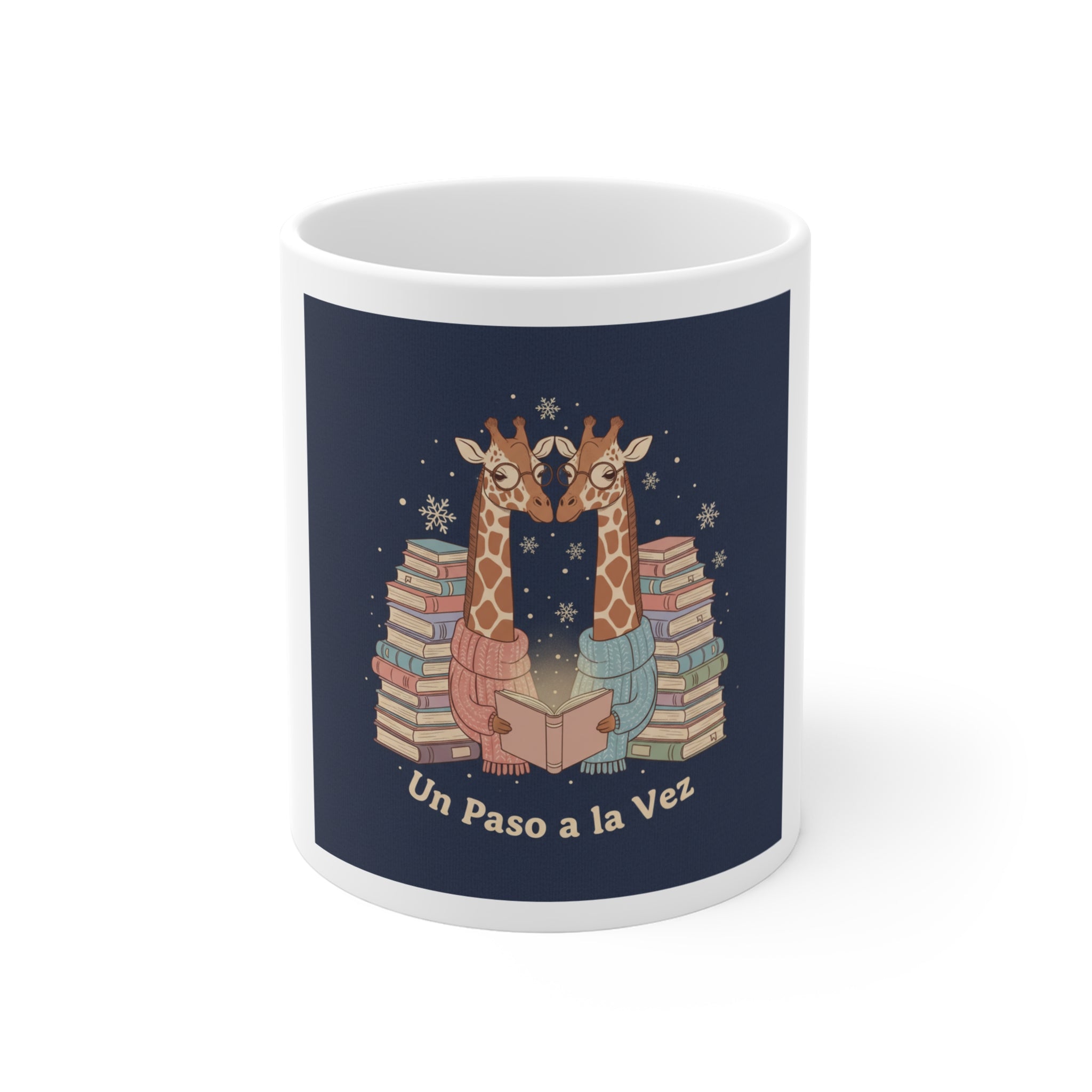 Un Paso a la Vez Giraffe Mug 11oz