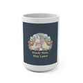 Study Now, Slay Later Bunny, unicorn Mug 15oz