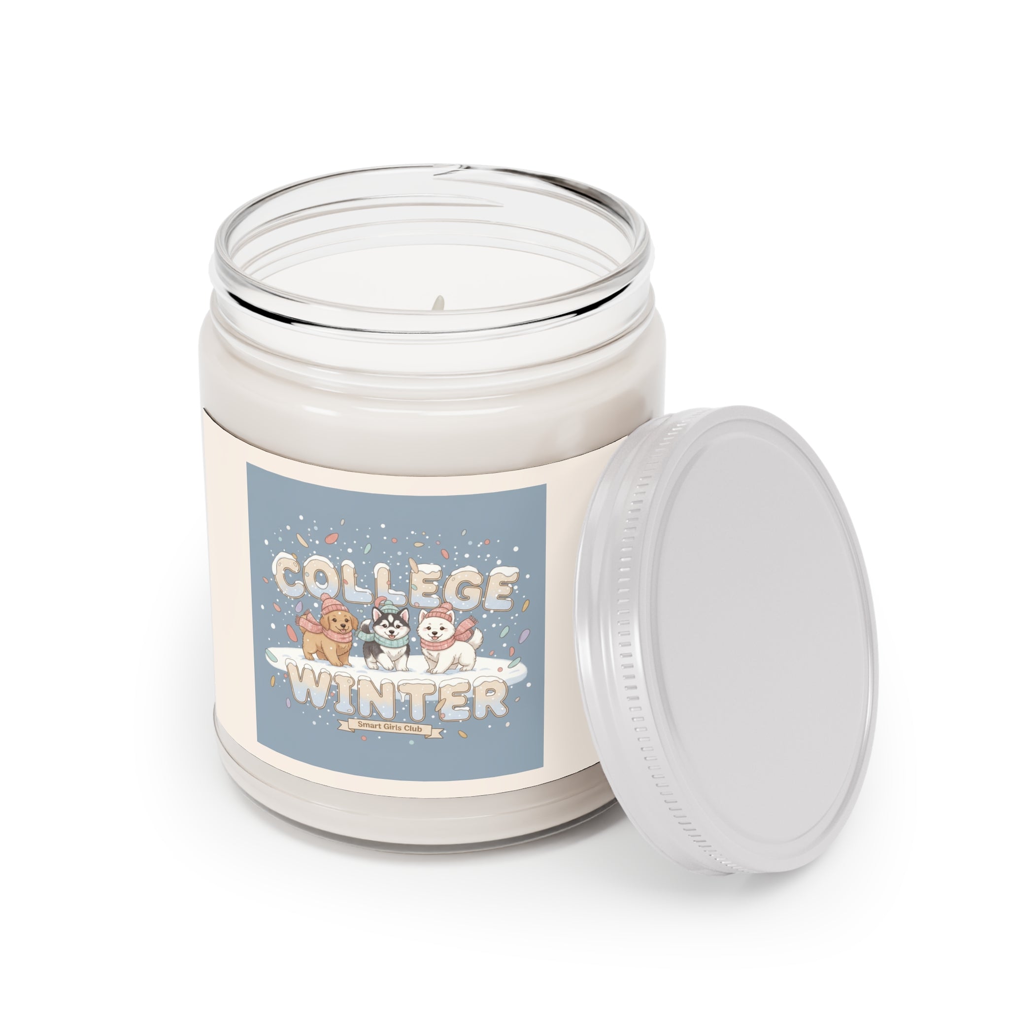 COLLEGE WINTER Dog Scented Candle