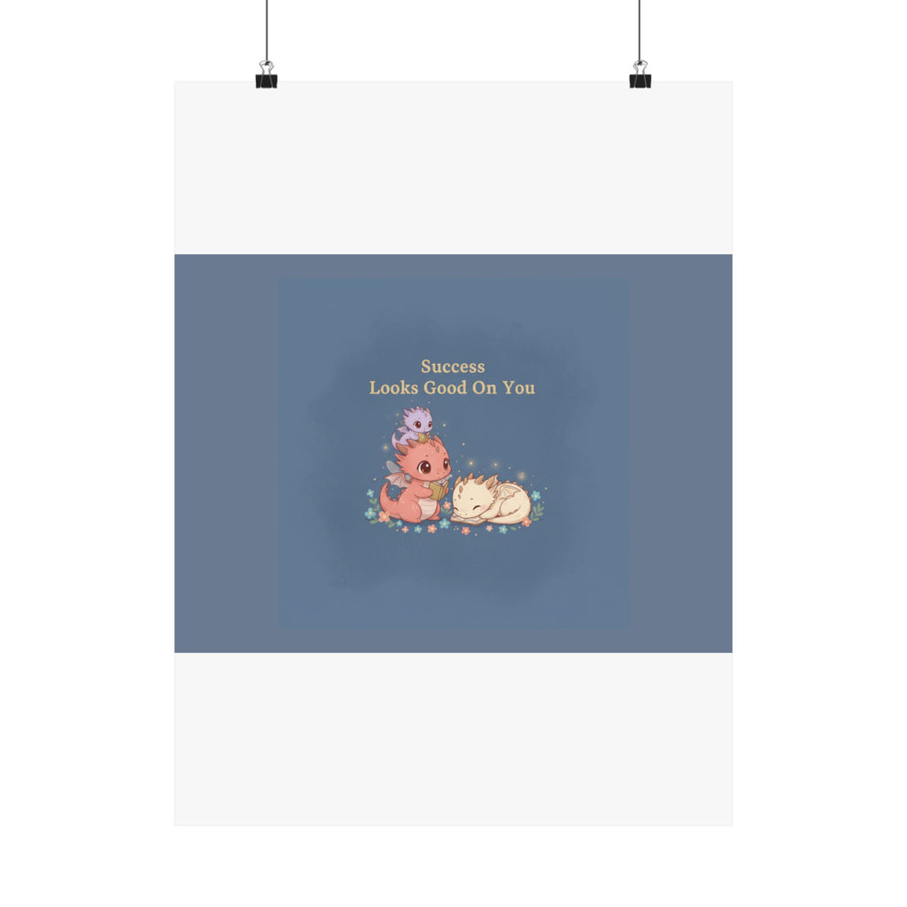 Baby Dragons Poster – Success Looks Good on You