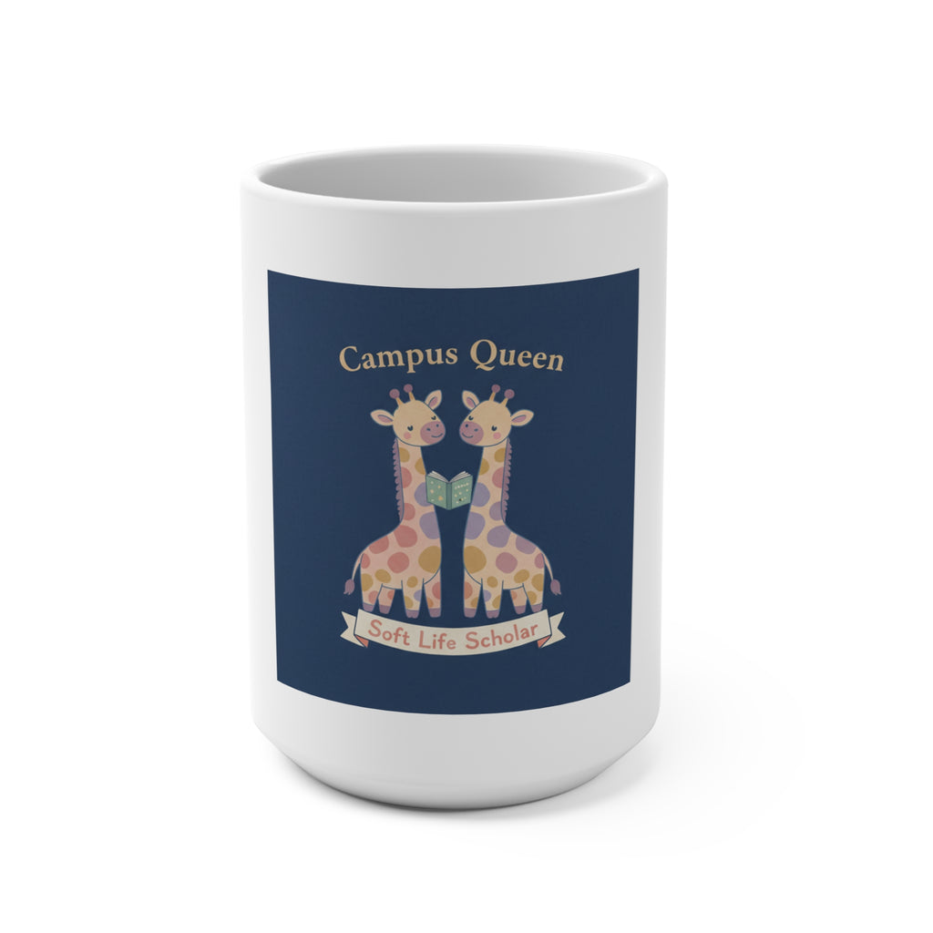 Giraffes Mug 15oz – Campus Queen Soft Life Scholar