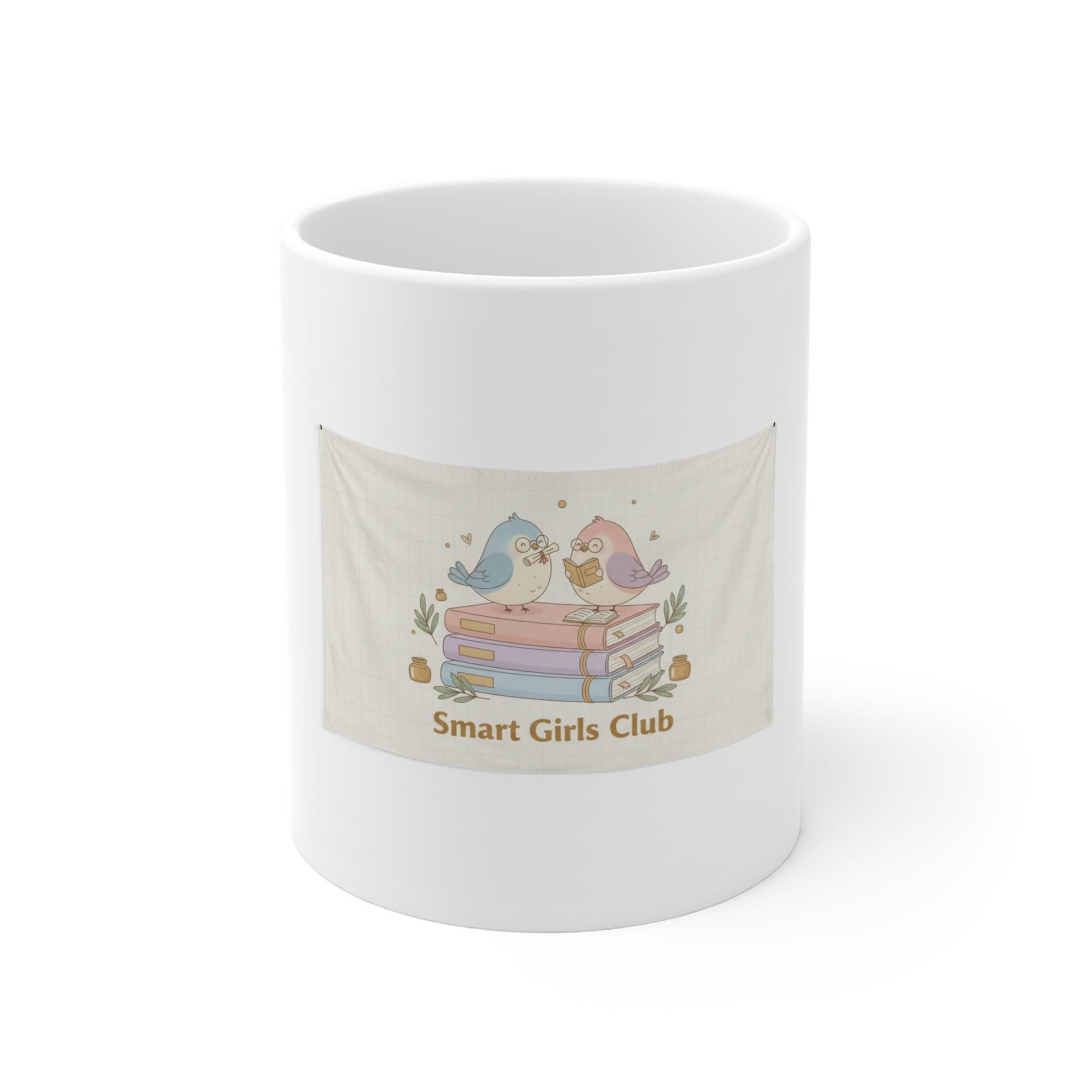 Smart Girls Club Birds Mug 11oz