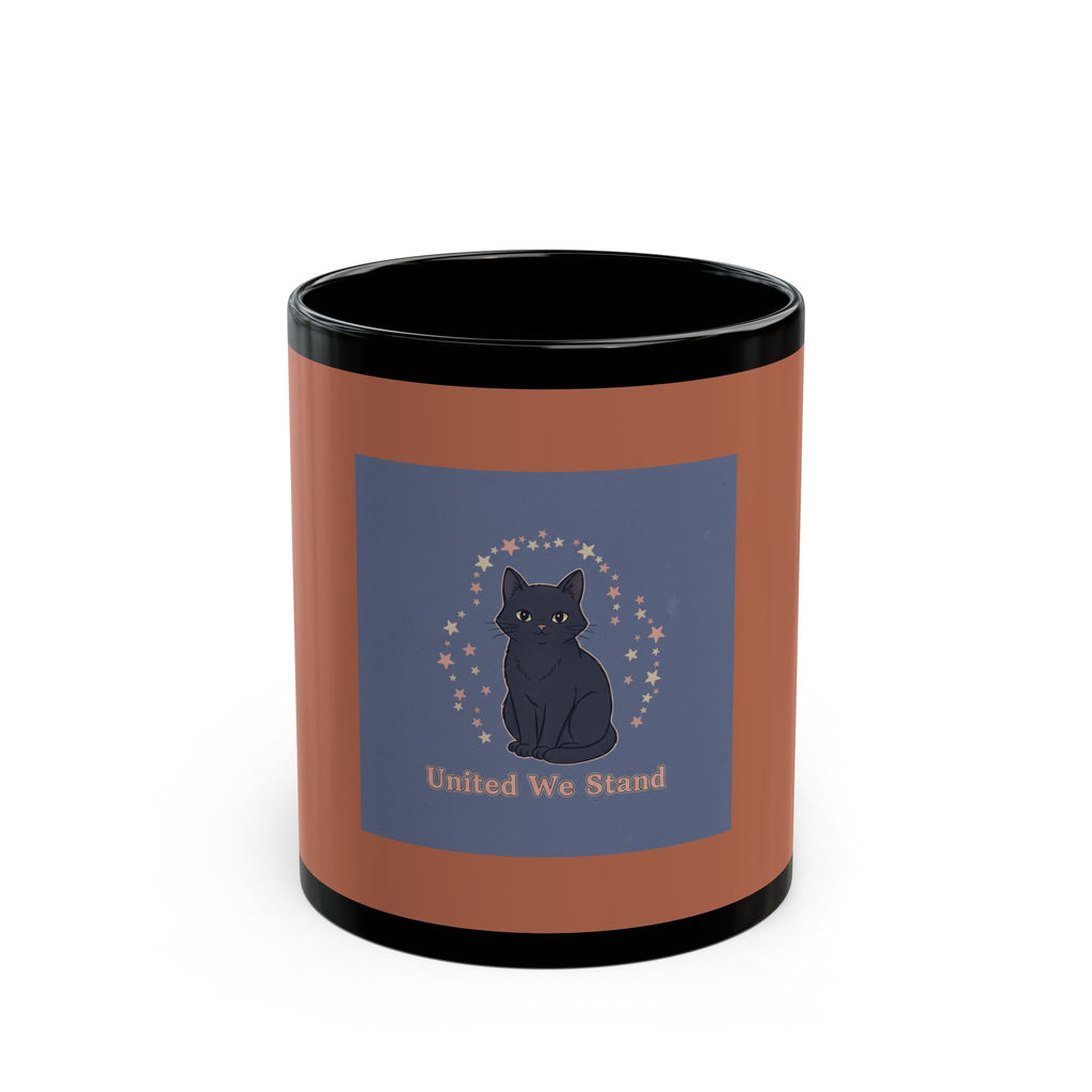 Black Cat Black Mug 11oz – United We Stand