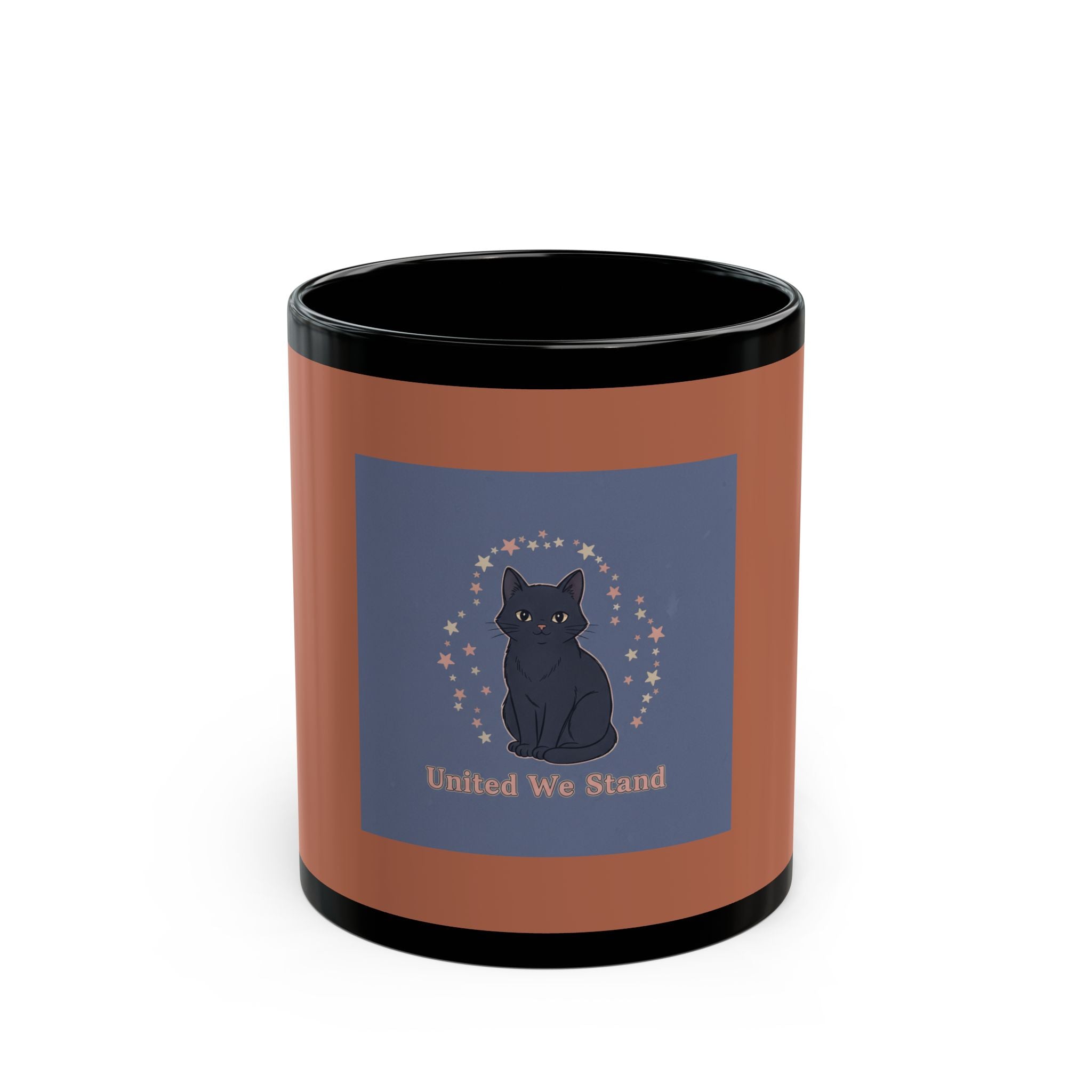 Black Cat Black Mug 11oz – United We Stand