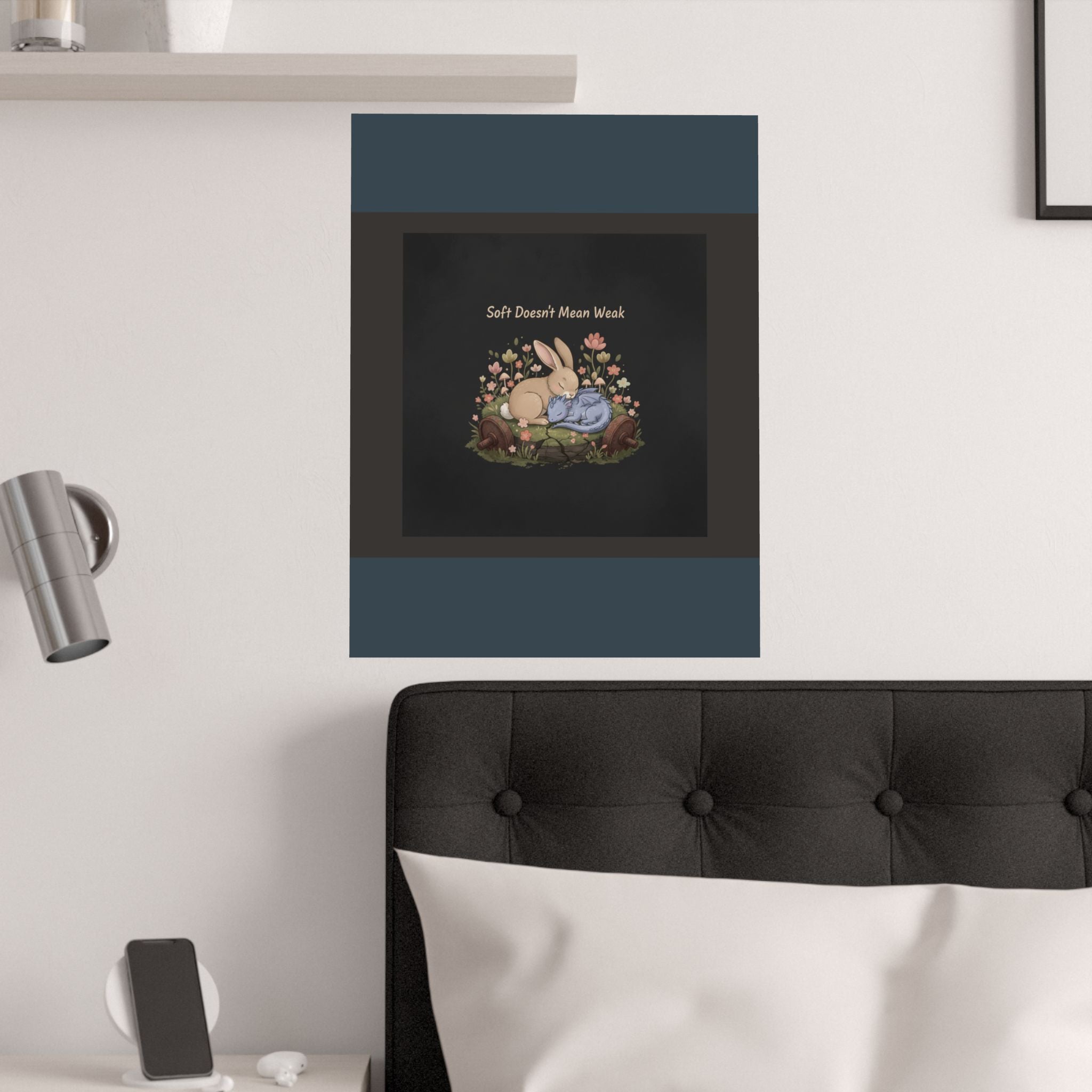 Dragon Poster – Soft Doesnt Mean Weak