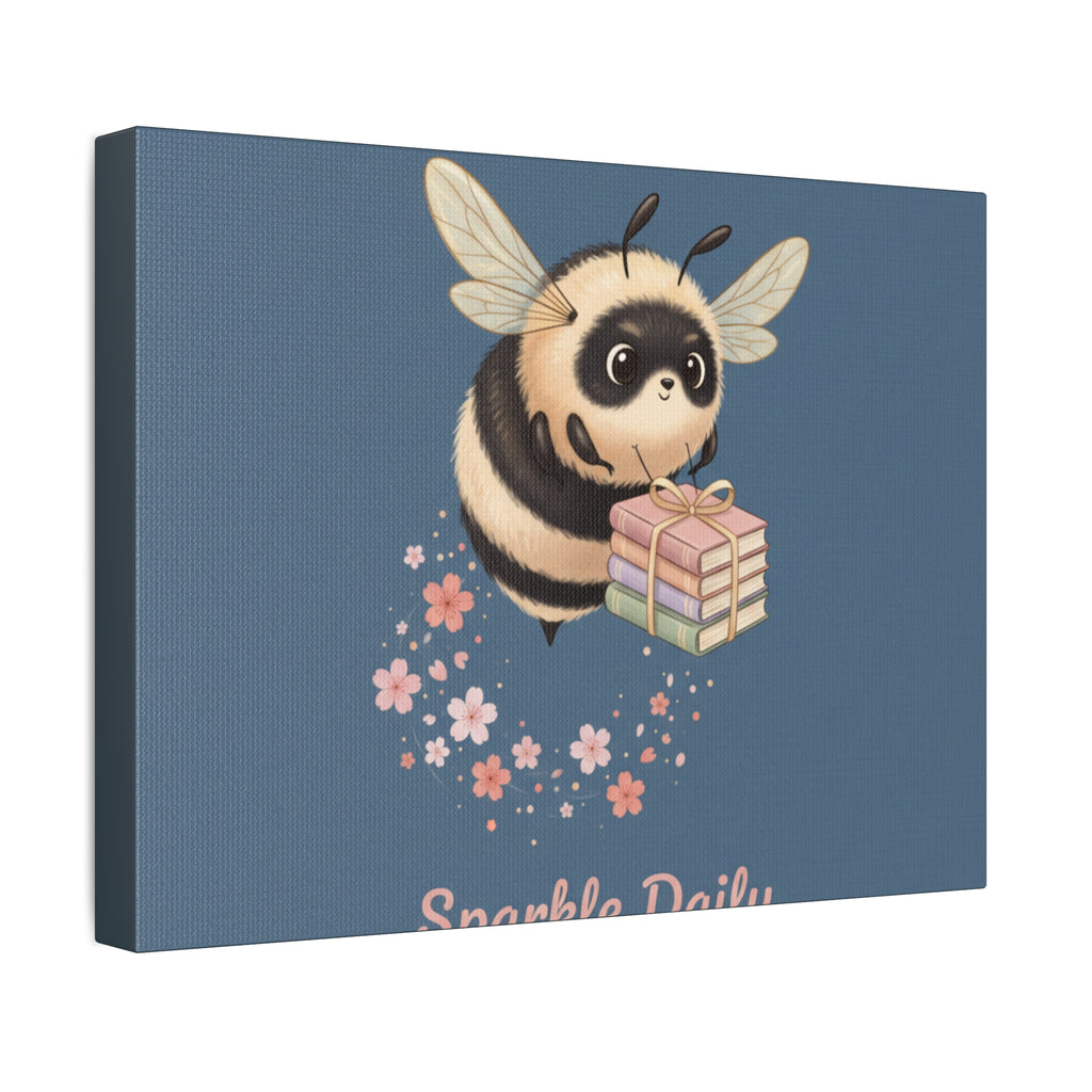 Bee Canvas Print – Sparkle Daily