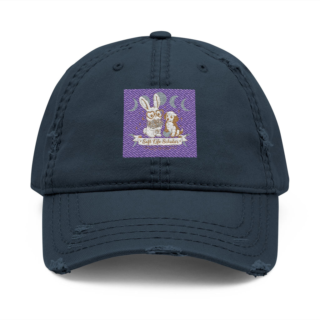Soft Life Scholar Dad Hat