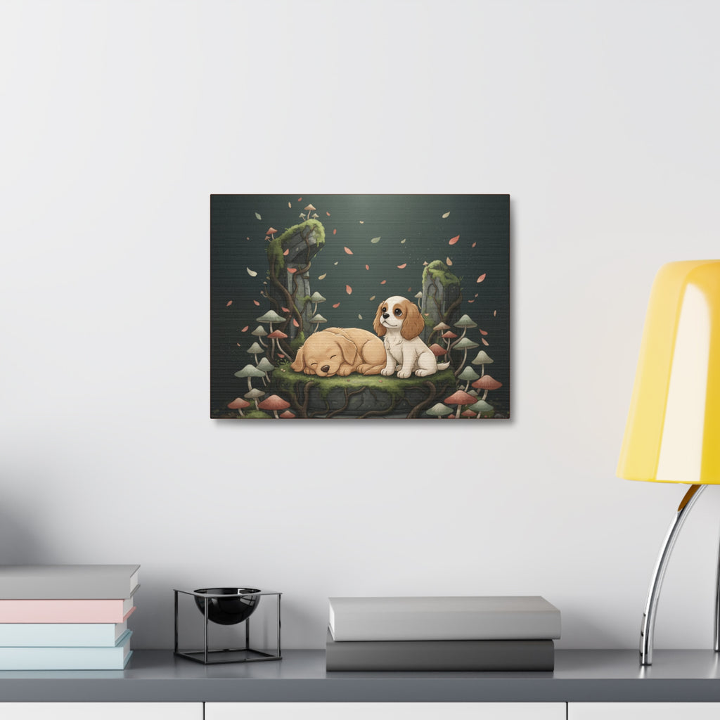 Puppies Canvas Print – Magic Takes Time