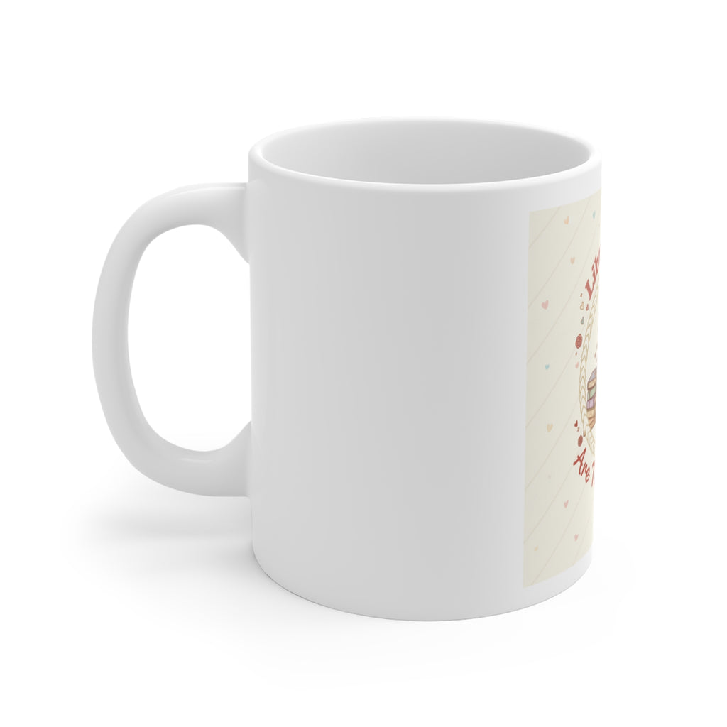 Library Days Are The Best Days Cat Mug 11oz