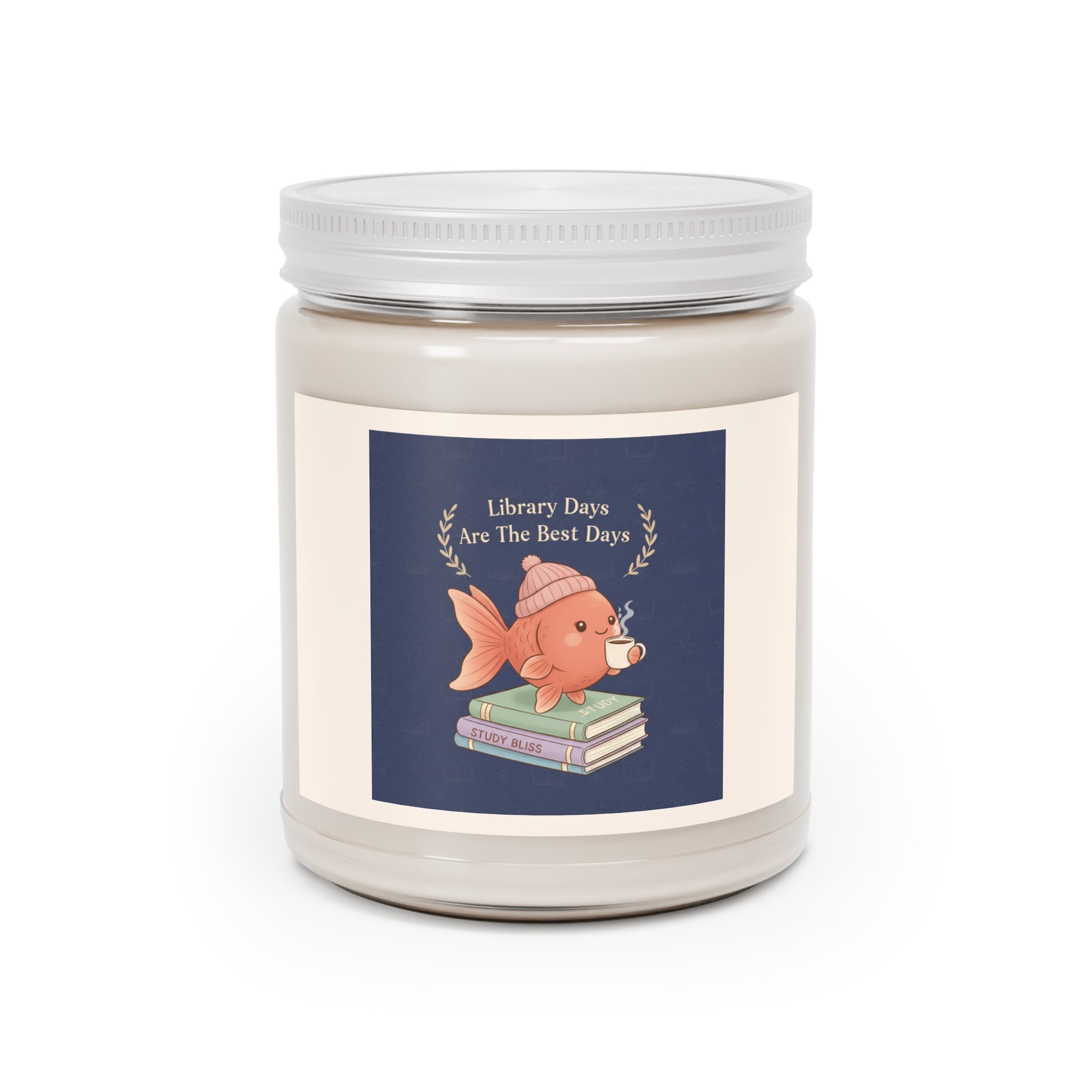 Bear Scented Candle – Library Days Are the Best Days