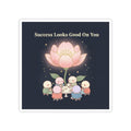 Tiny Chibi Creatures Kiss-Cut Sticker – Success Looks Good on You