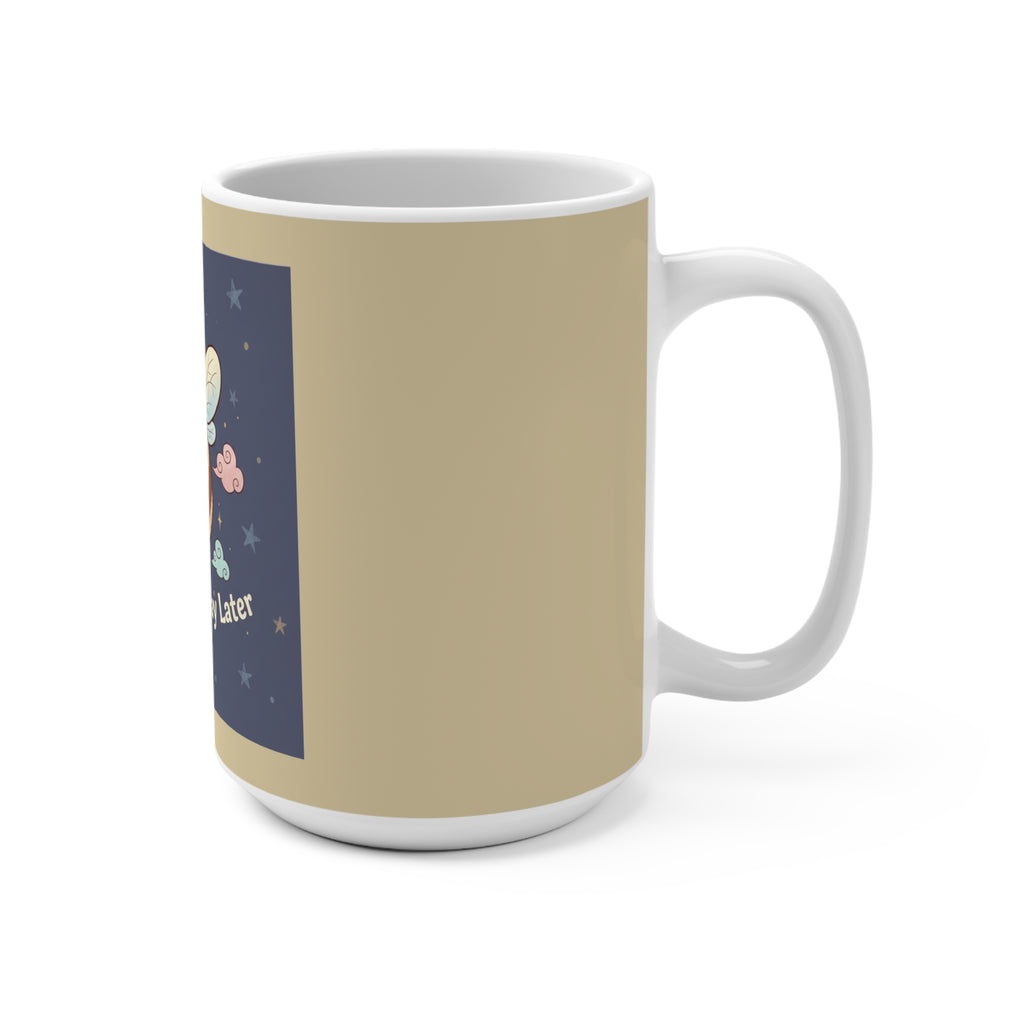 Bee Mug 15oz – Study Now, Slay Later