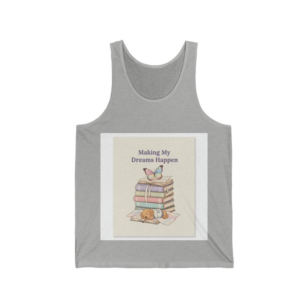 Making My Dreams Happen Puppy Tank Top