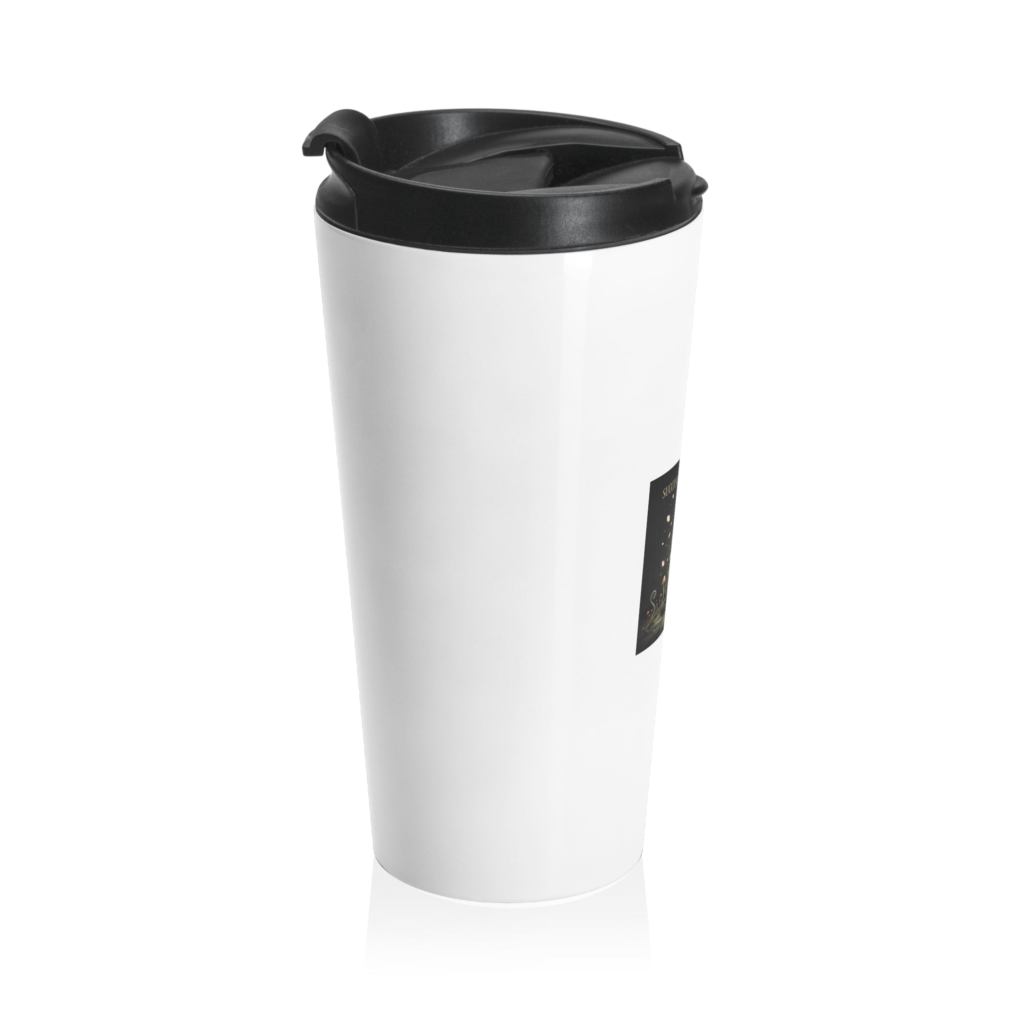 Black Cat Travel Mug – Success Looks Good on You