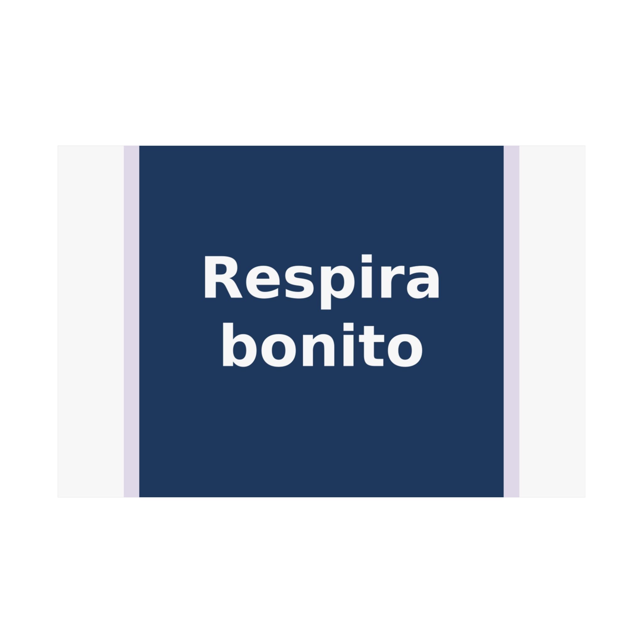 "Respira bonito" Black Cat Poster | Trendy Gift for Her | Lifestyle | KayKay Classics