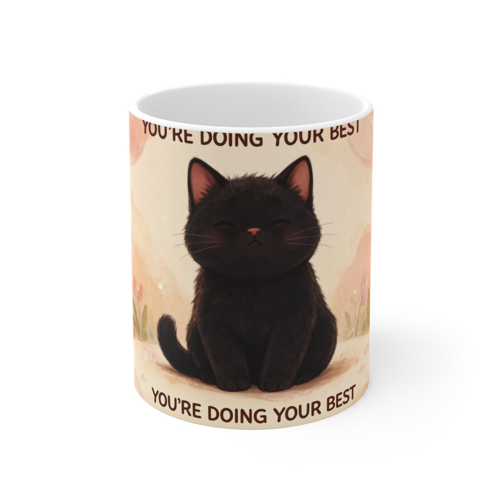 YOURE DOING YOUR BEST Cat Mug 11oz