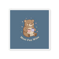 Bear Die-Cut Magnet – Most Fun Wins
