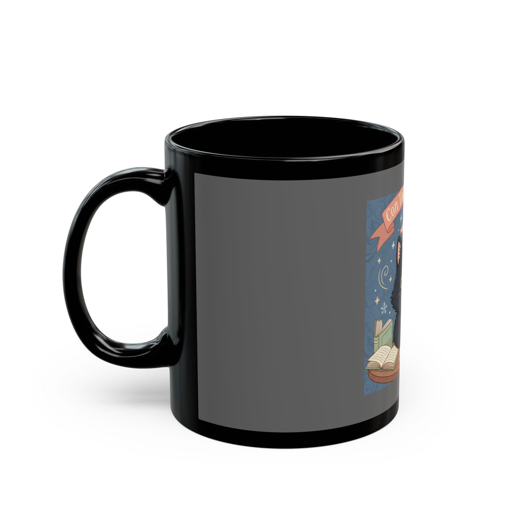 Cat Black Mug 11oz – Con Todo Mi Corazón