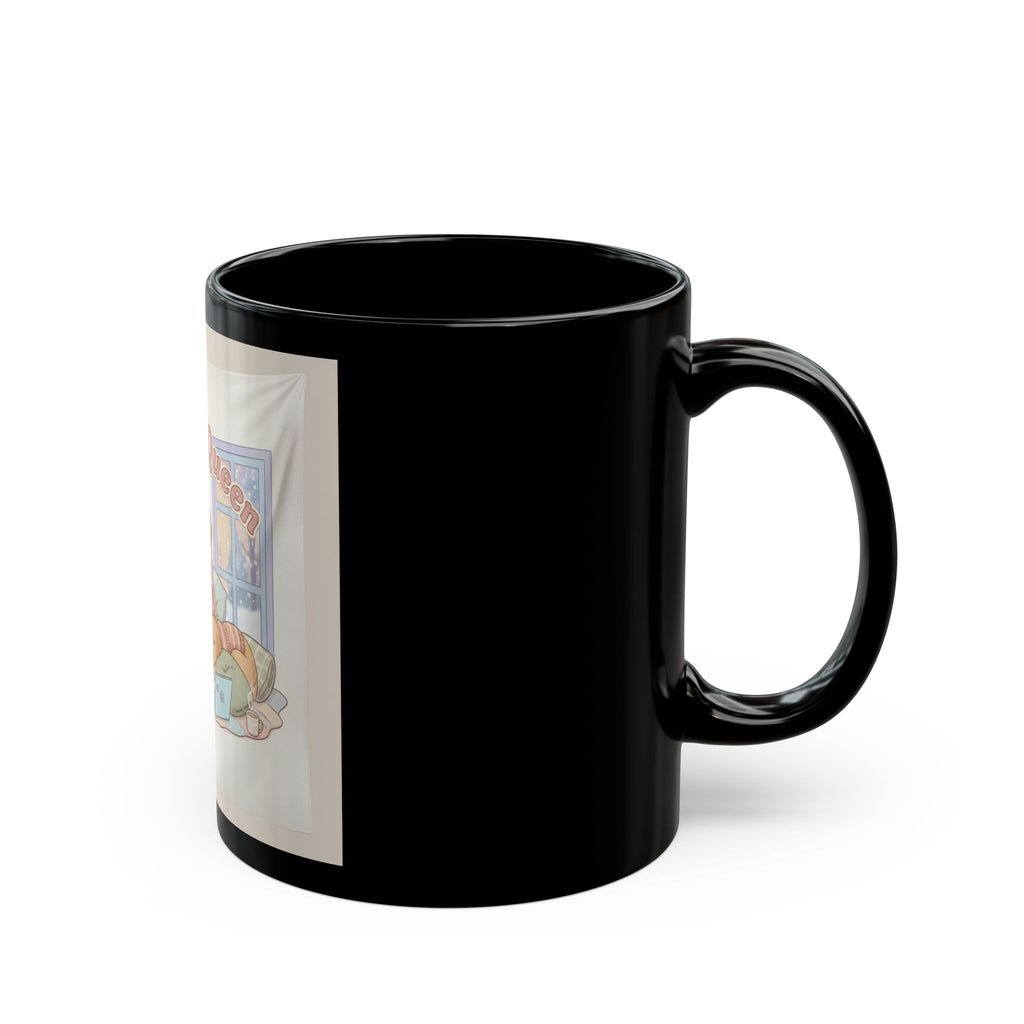 Campus Queen Dogs Black Mug 11oz