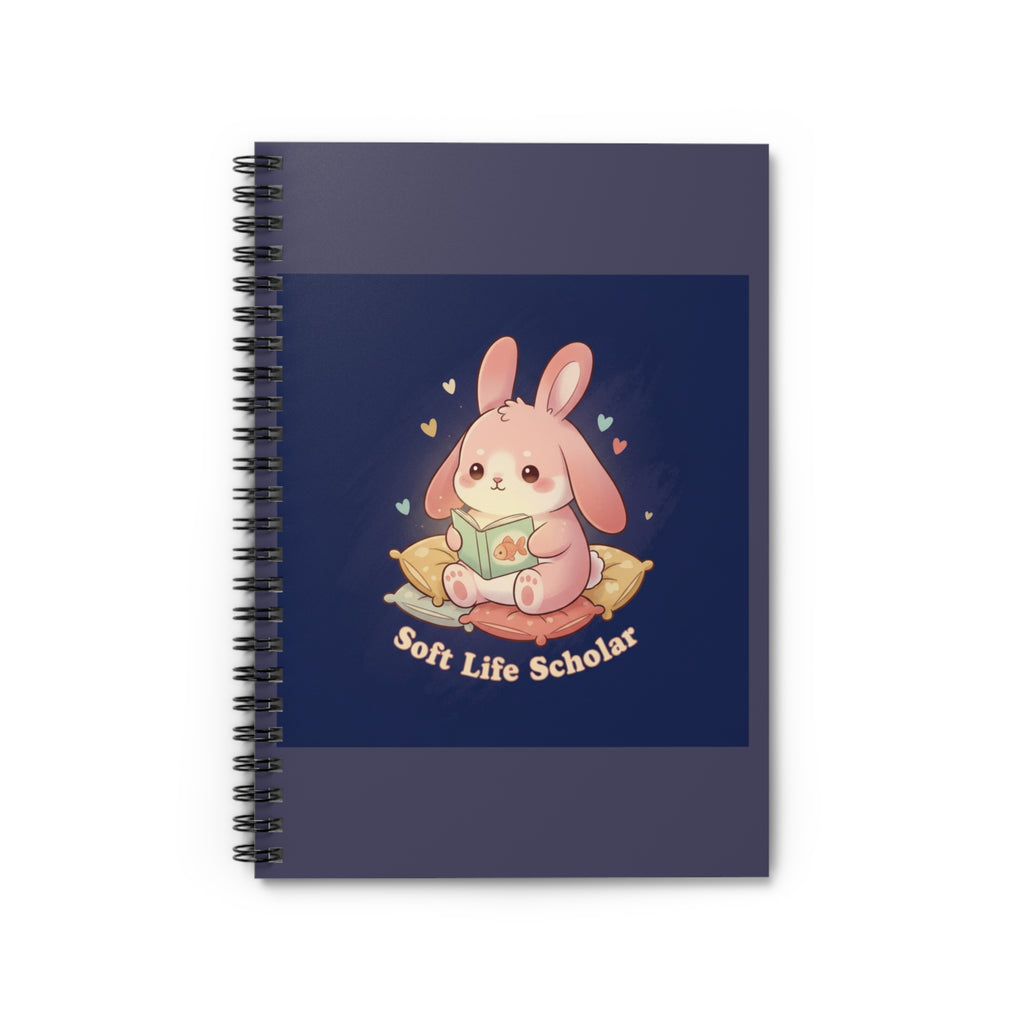 Bunny Spiral Notebook – Soft Life Scholar