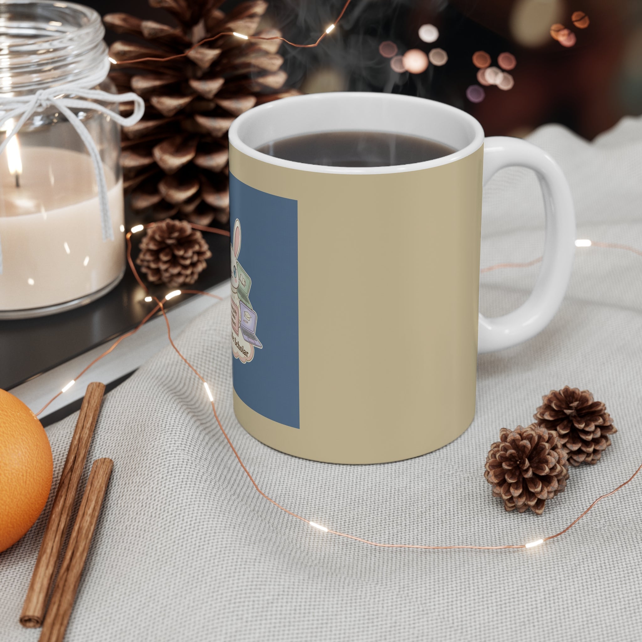 Bunny Mug 11oz – Making My Dreams Happen Soft Life Schola