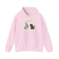 "LOVE CAN BE SOFT" Black Cat Hoodie | College Girl Gift | Fashion | KayKay Classics