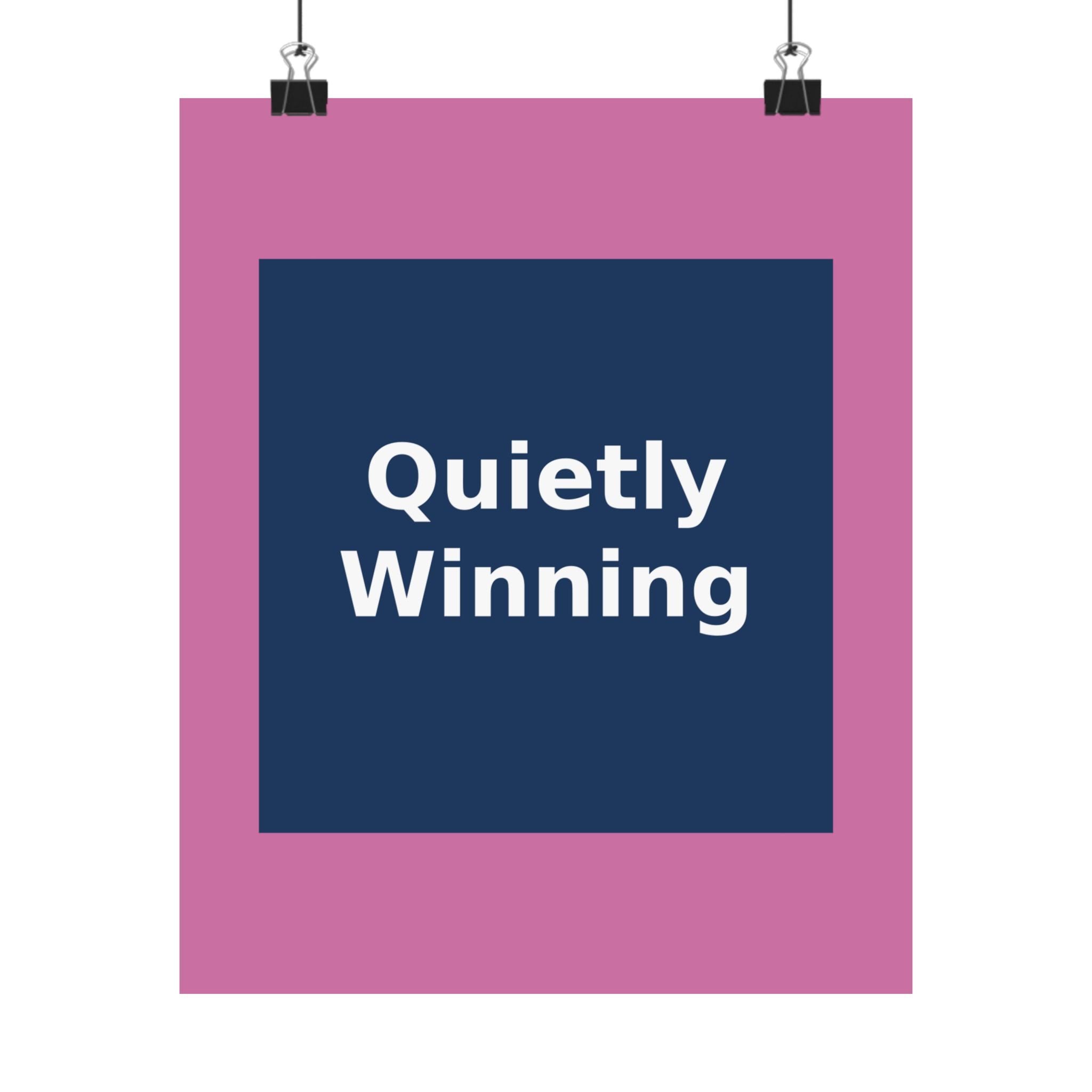 Quietly Winning - KayKay Poster