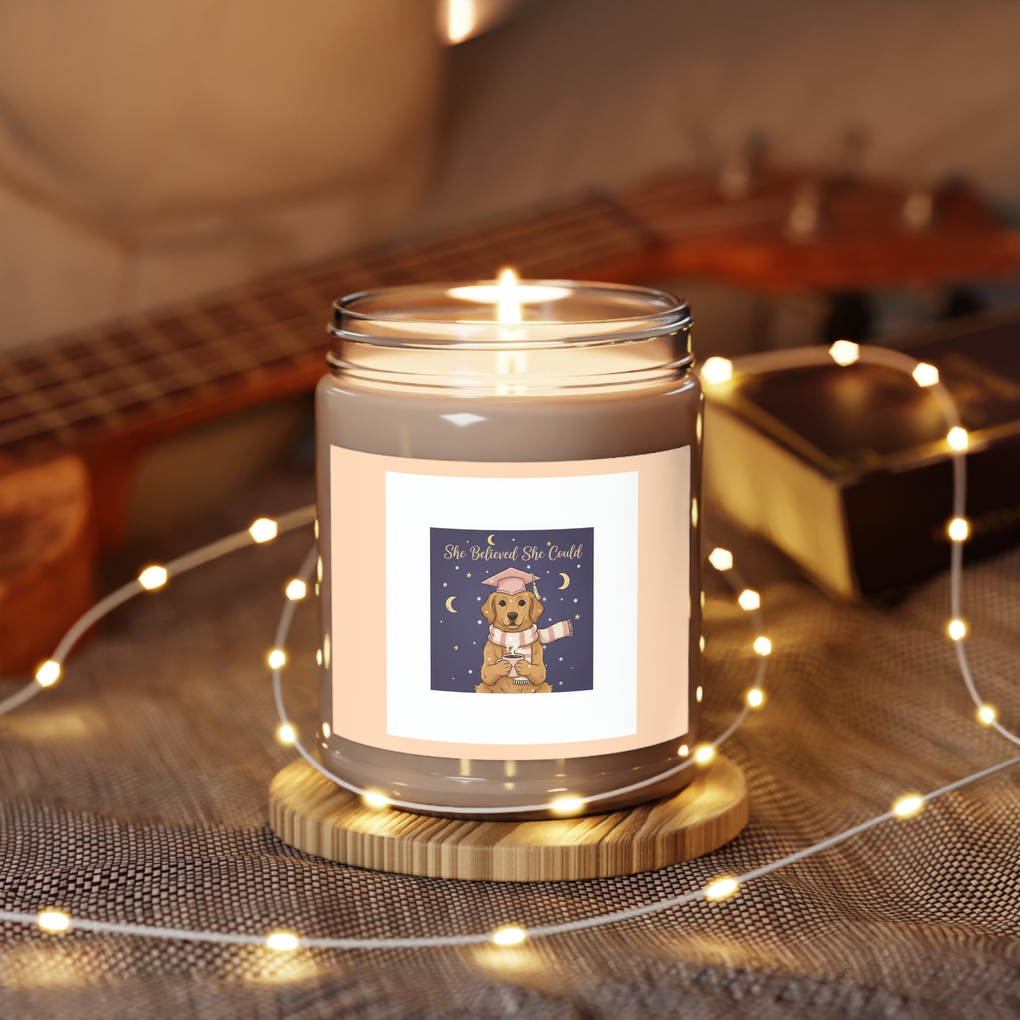 Bear Scented Candle – She Believed She Could