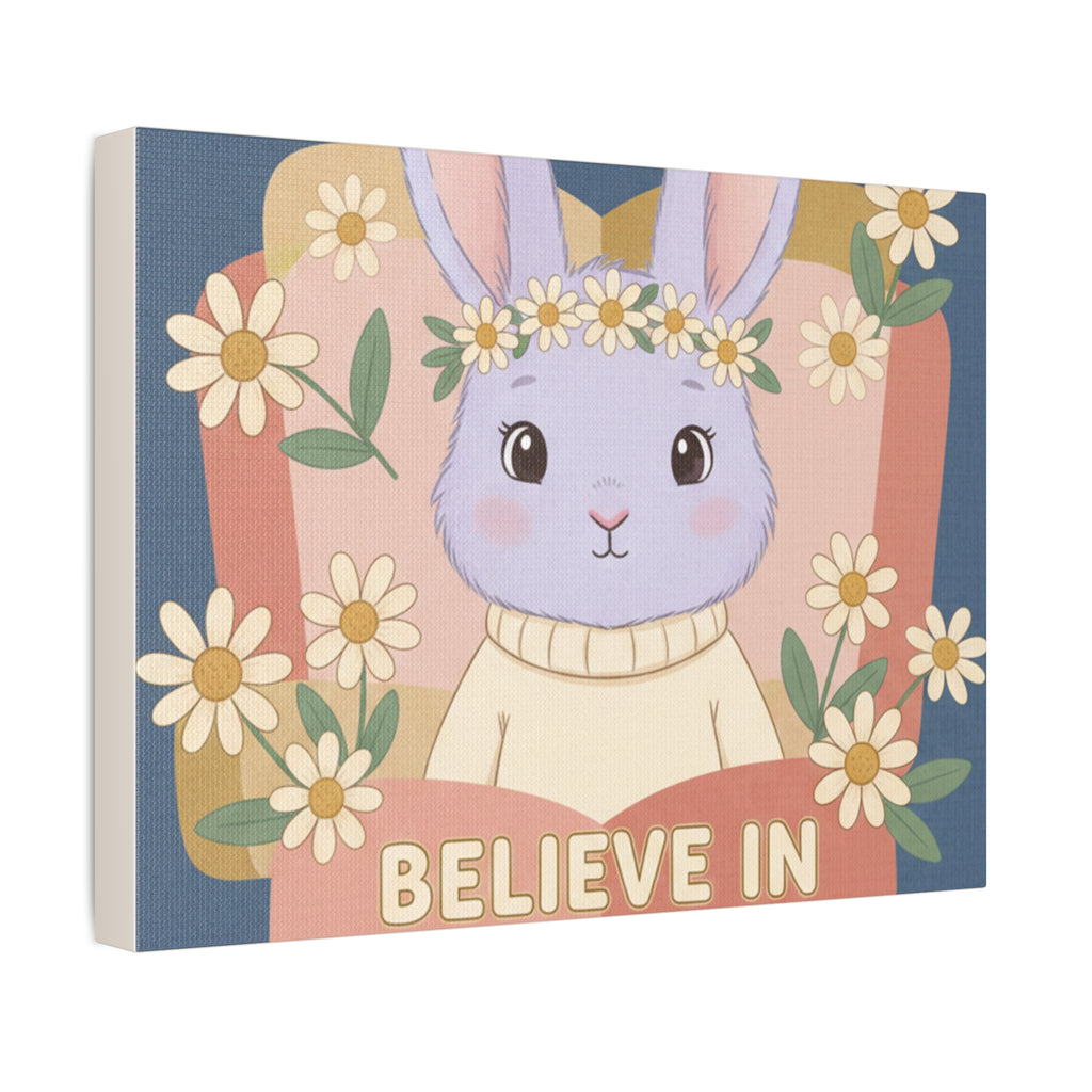Bunny Canvas Print – Believe in Your Magic