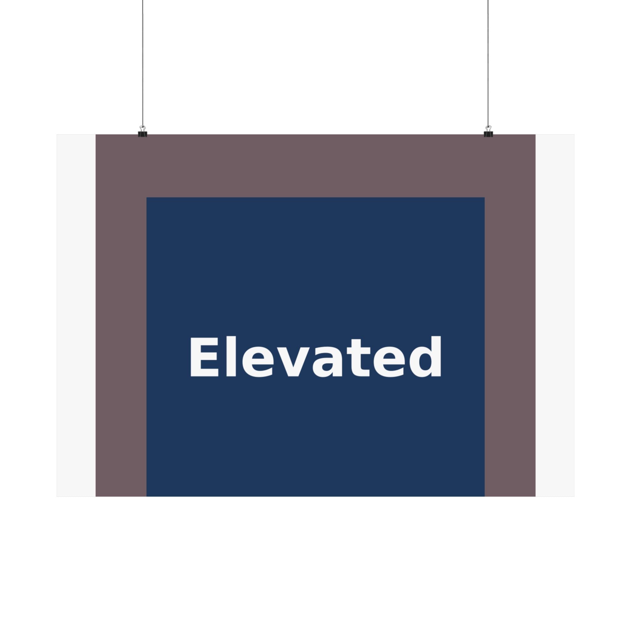 Elevated - KayKay Poster