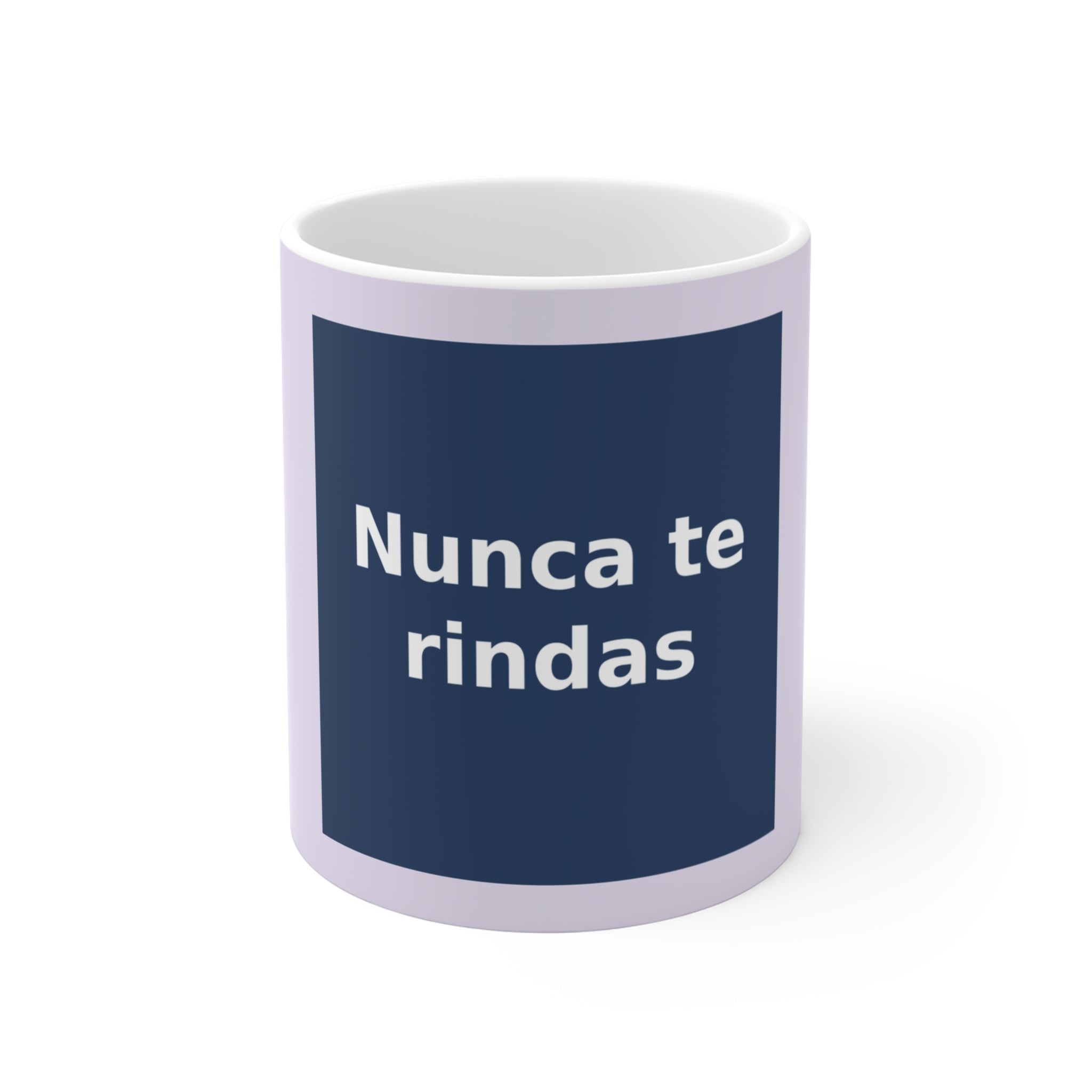 "Nunca te rindas" Black Cat Mug | Trendy Gift for Her | Drinkware | KayKay Classics